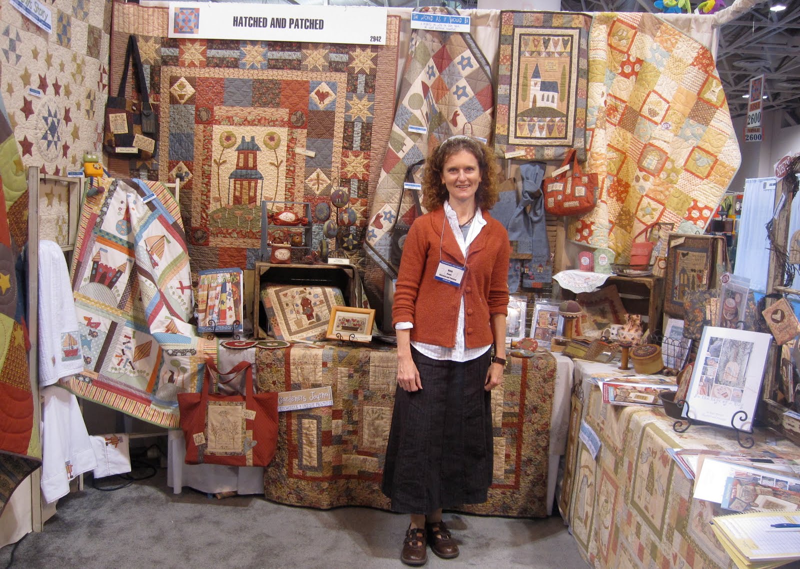 Sue Spargo Spring Quilt Market Minneapolis