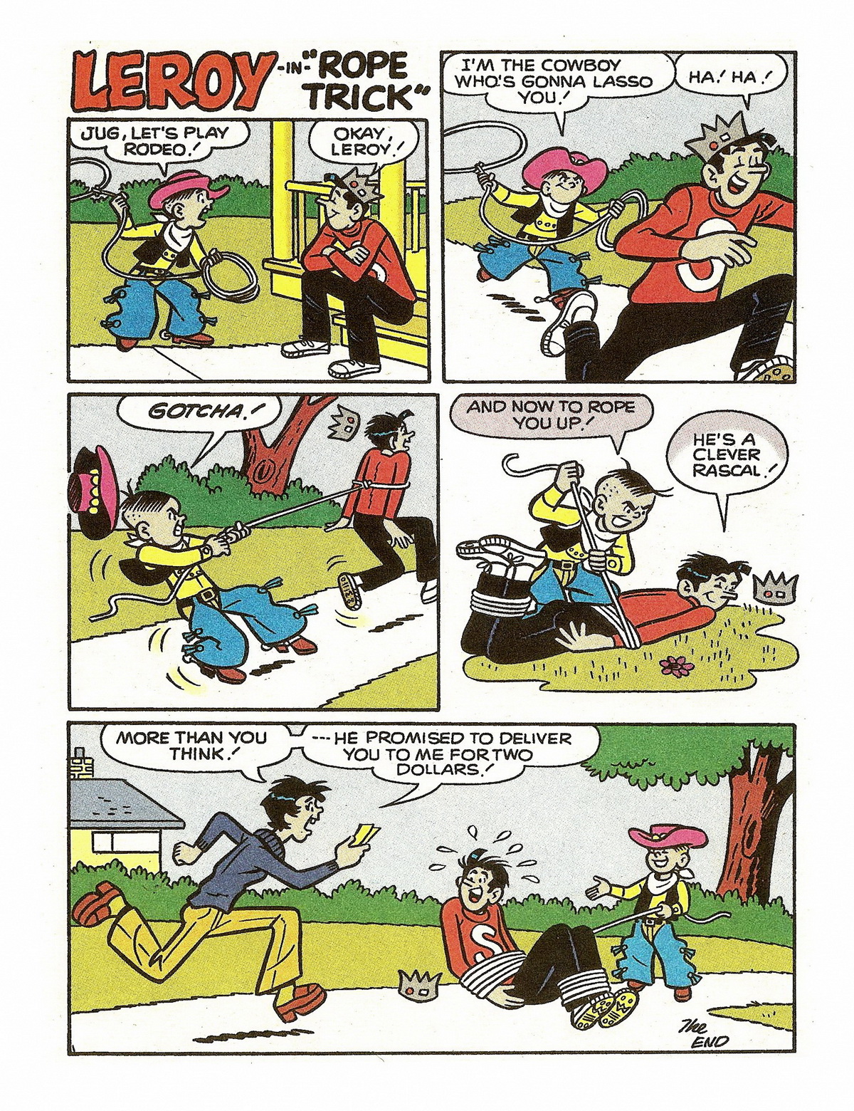 Read online Jughead's Double Digest Magazine comic -  Issue #70 - 153