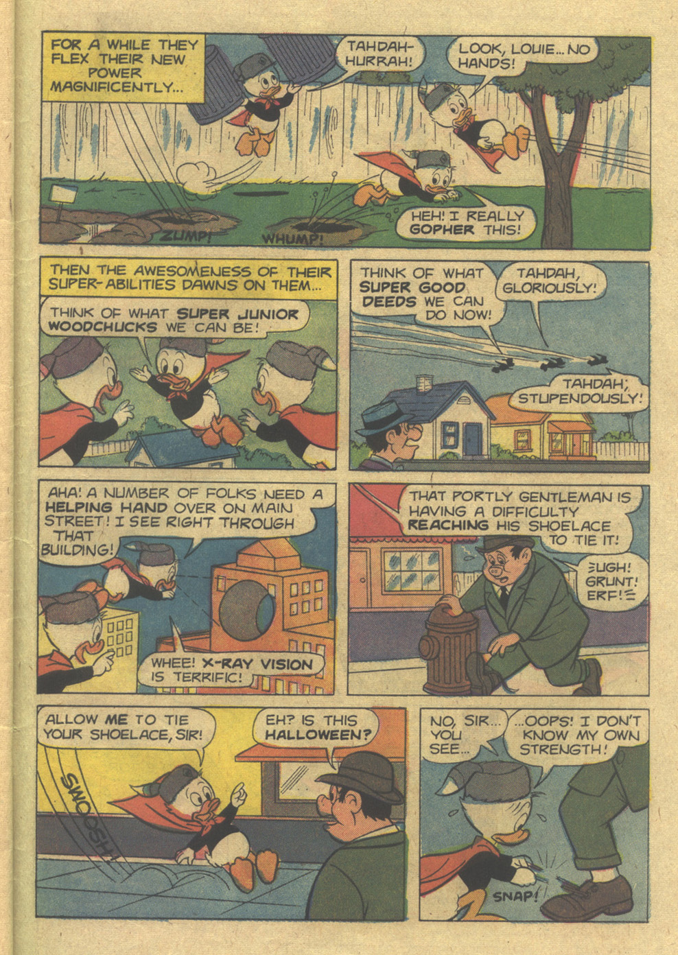 Read online Huey, Dewey, and Louie Junior Woodchucks comic -  Issue #27 - 31