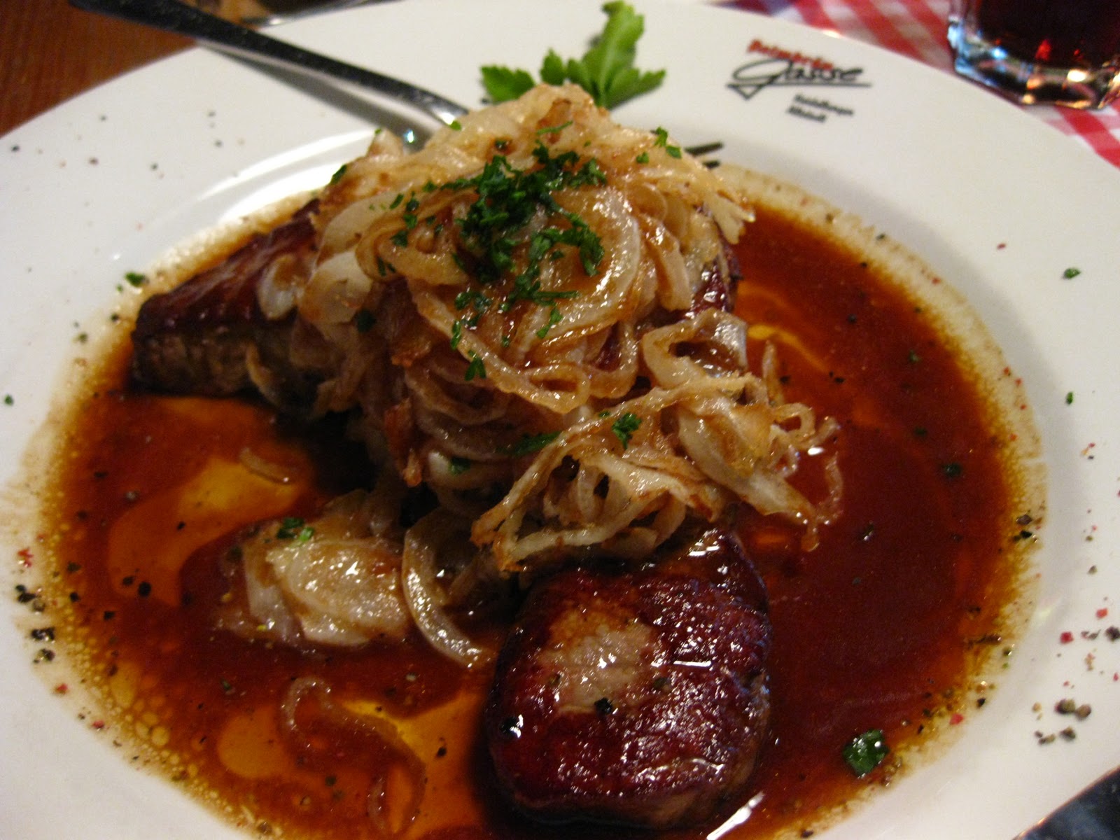 Pris Adventures German Food in Heidelberg