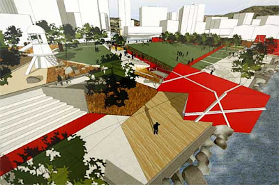 An entry in the Frank Kitts Park redesign competition