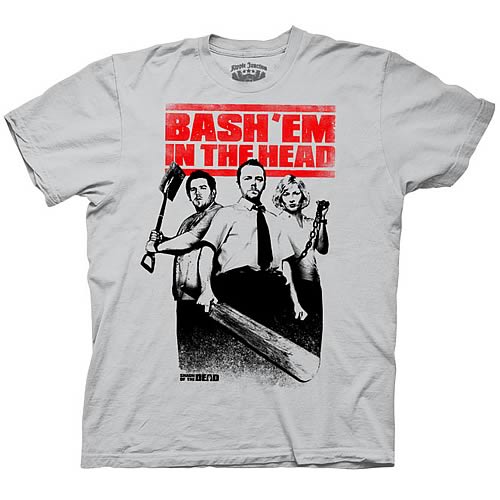 Shaun of the Dead Bash 'Em In The Head TShirt