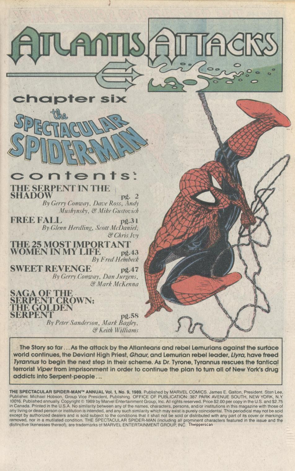 Read online The Spectacular Spider-Man (1976) comic -  Issue # Annual 9 - 2