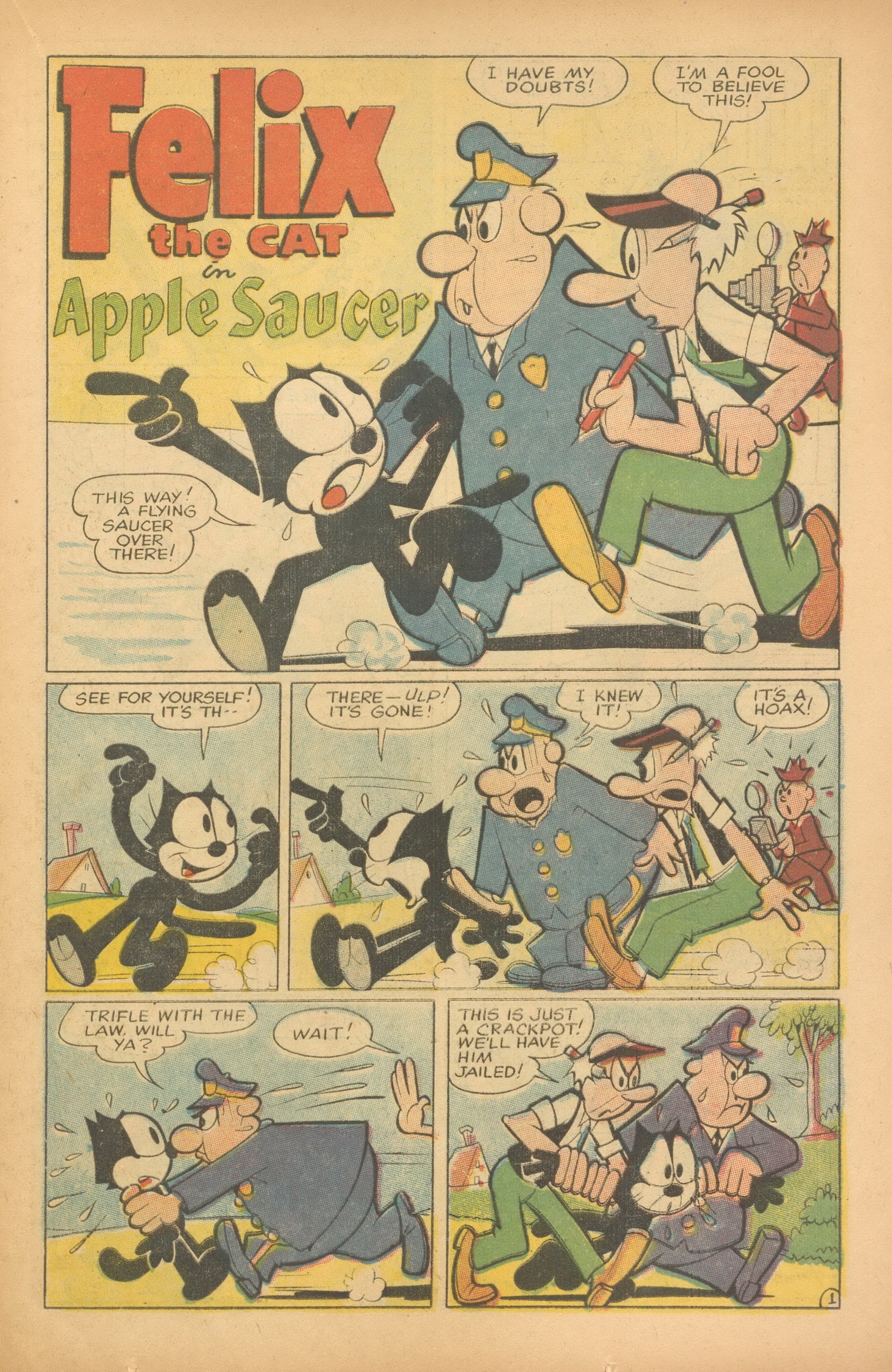 Read online Felix the Cat (1955) comic -  Issue #89 - 21