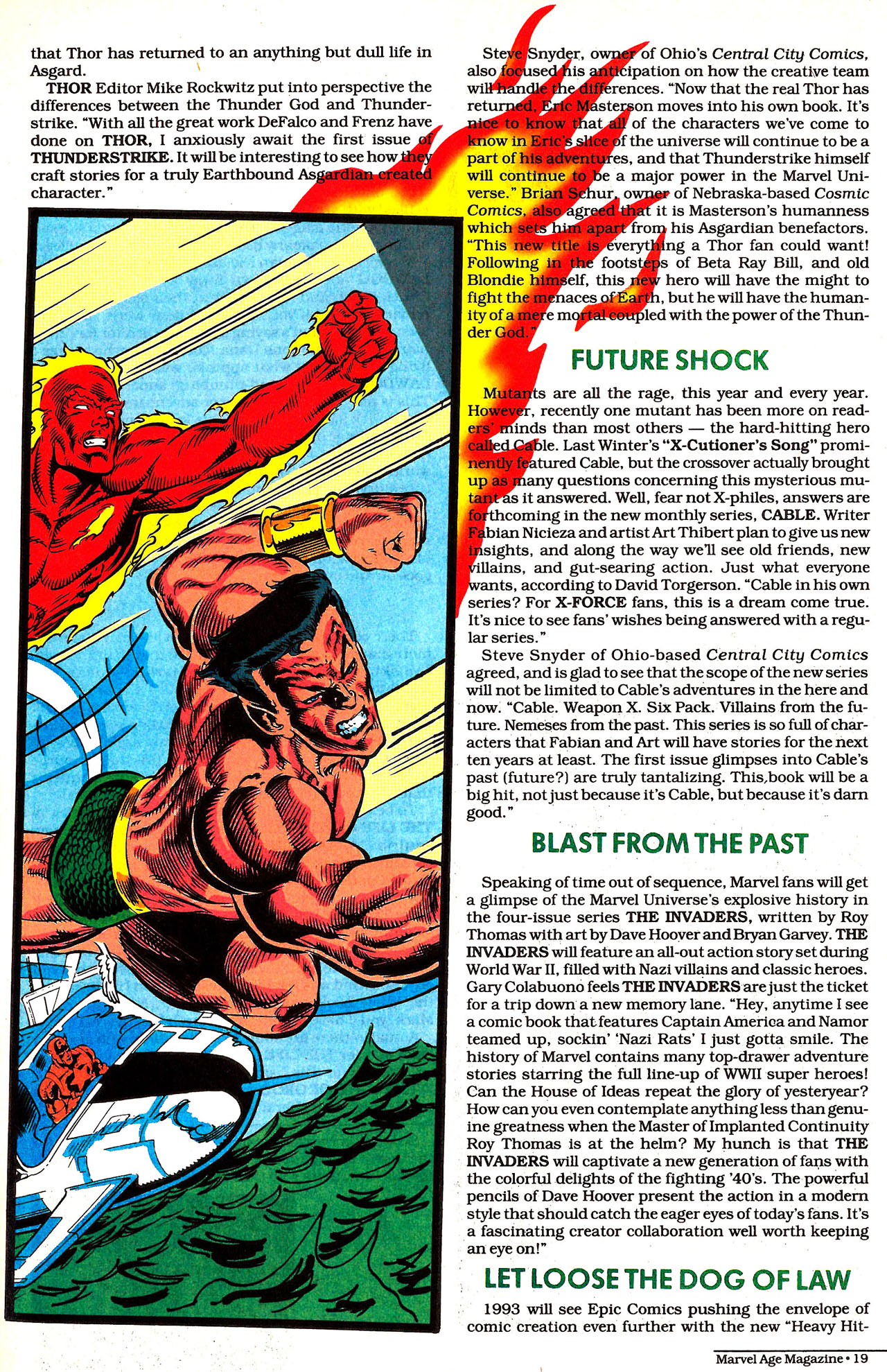 Read online Marvel Age comic -  Issue #123 - 17