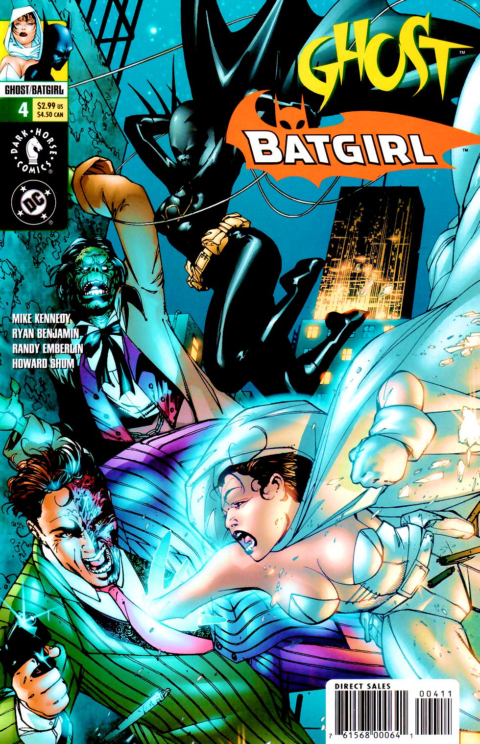 Read online Ghost/Batgirl comic -  Issue #4 - 1