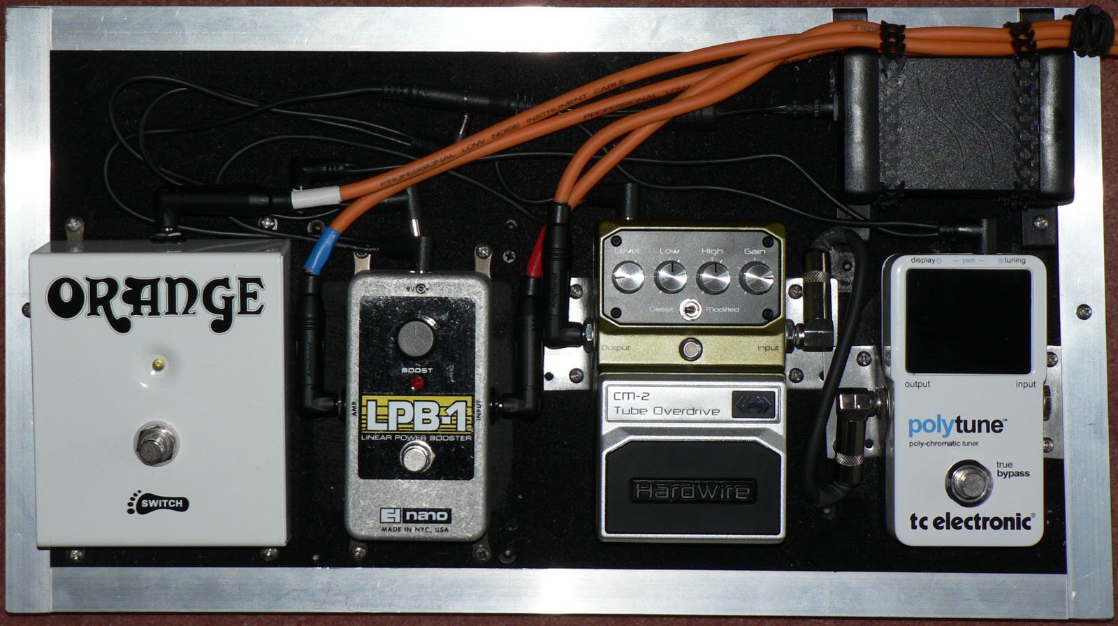 Alan's Guitar Gear Attaching pedals to a home made pedal board