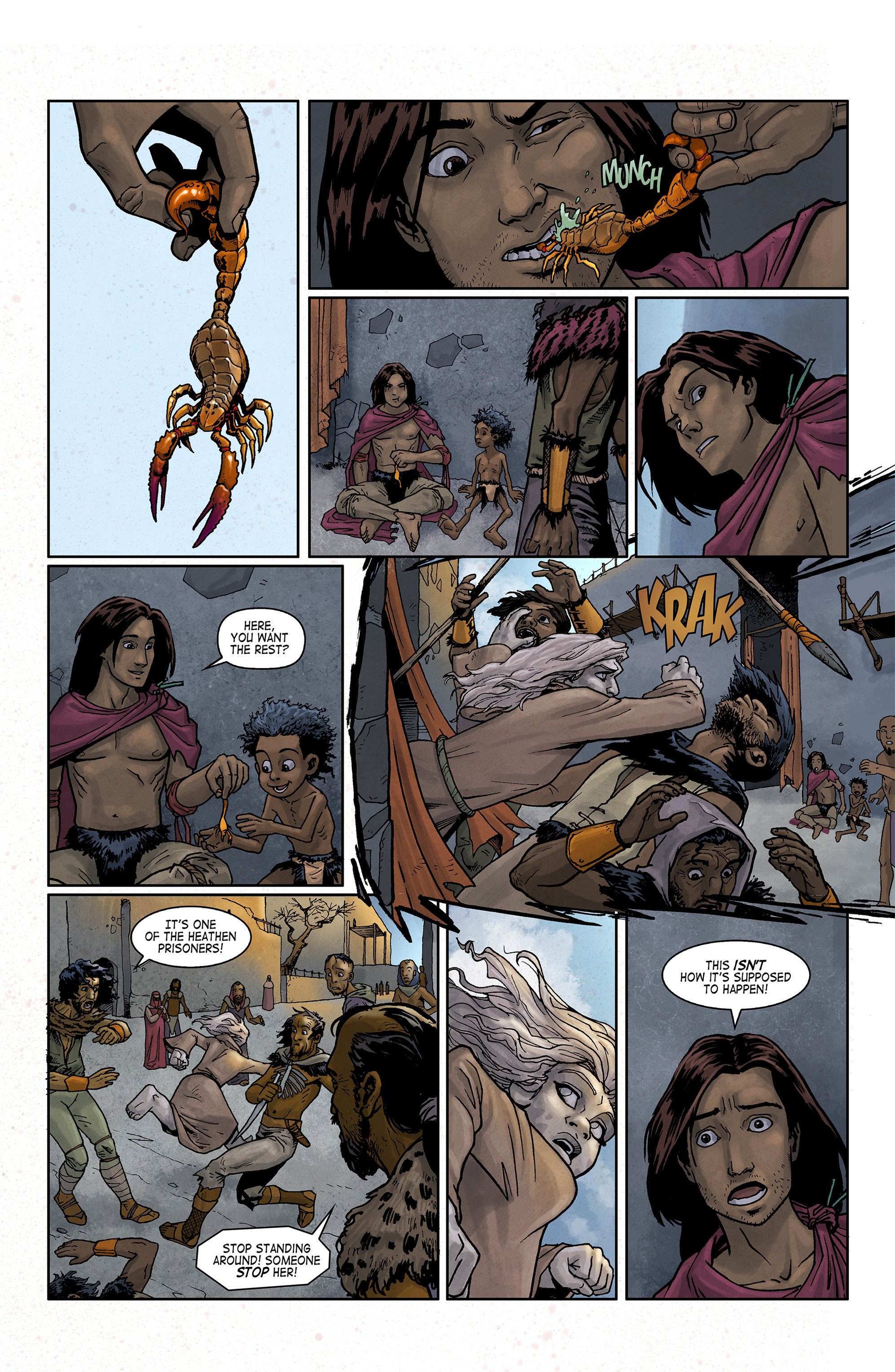 Read online Hominids comic -  Issue #5 - 34