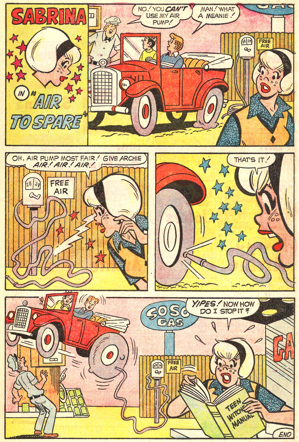 Read online Archie's TV Laugh-Out comic -  Issue #21 - 31