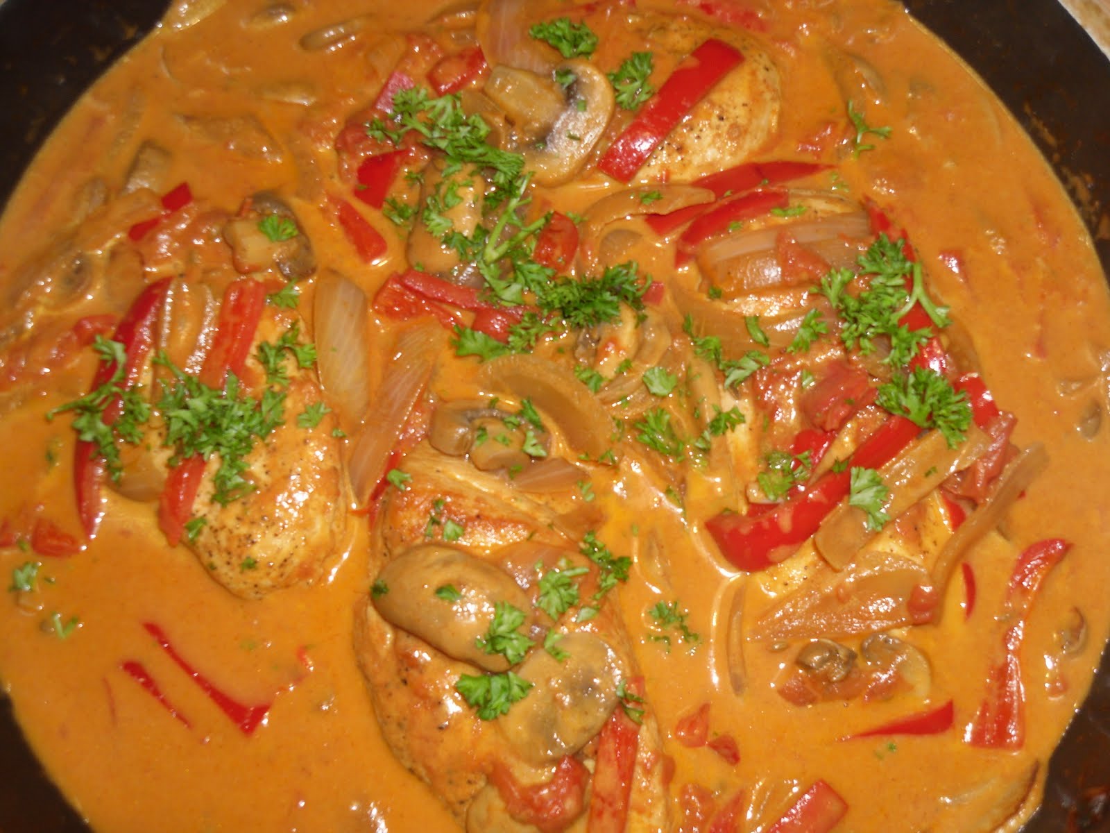 a dash of flavour Creamy Paprika Chicken