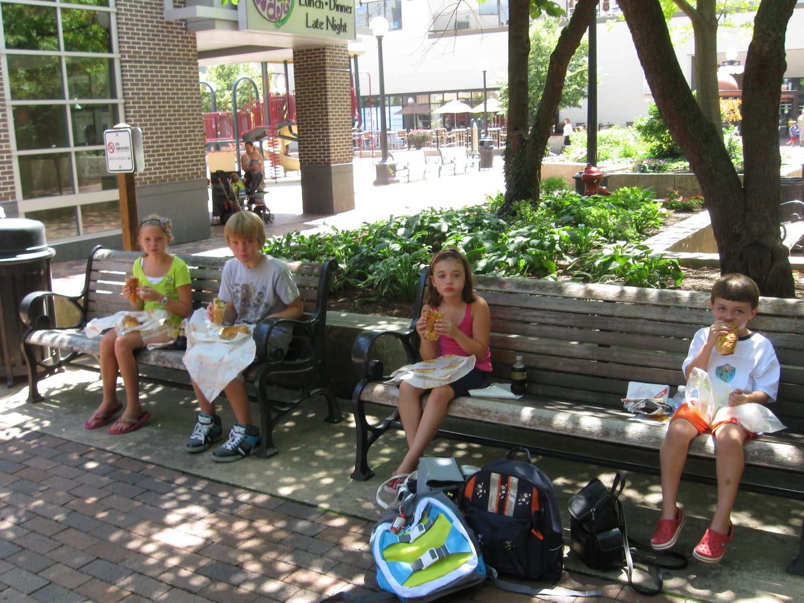 Pod Kids A day downtown Iowa City with the kids