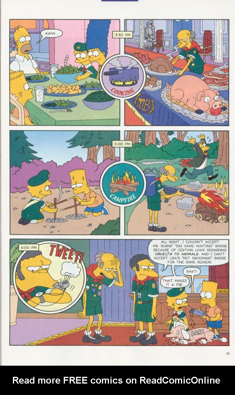 Read online Simpsons Comics comic -  Issue #63 - 16