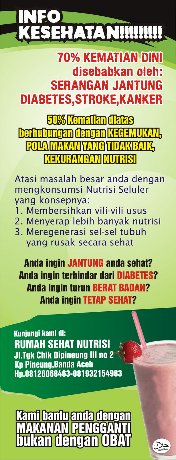Contoh Flyer Herbalife Health And Traditional Medicine