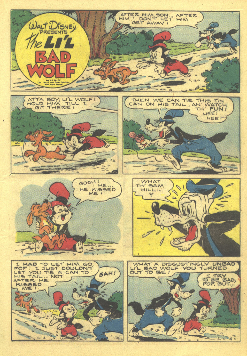 Read online Walt Disney's Comics and Stories comic -  Issue #93 - 21