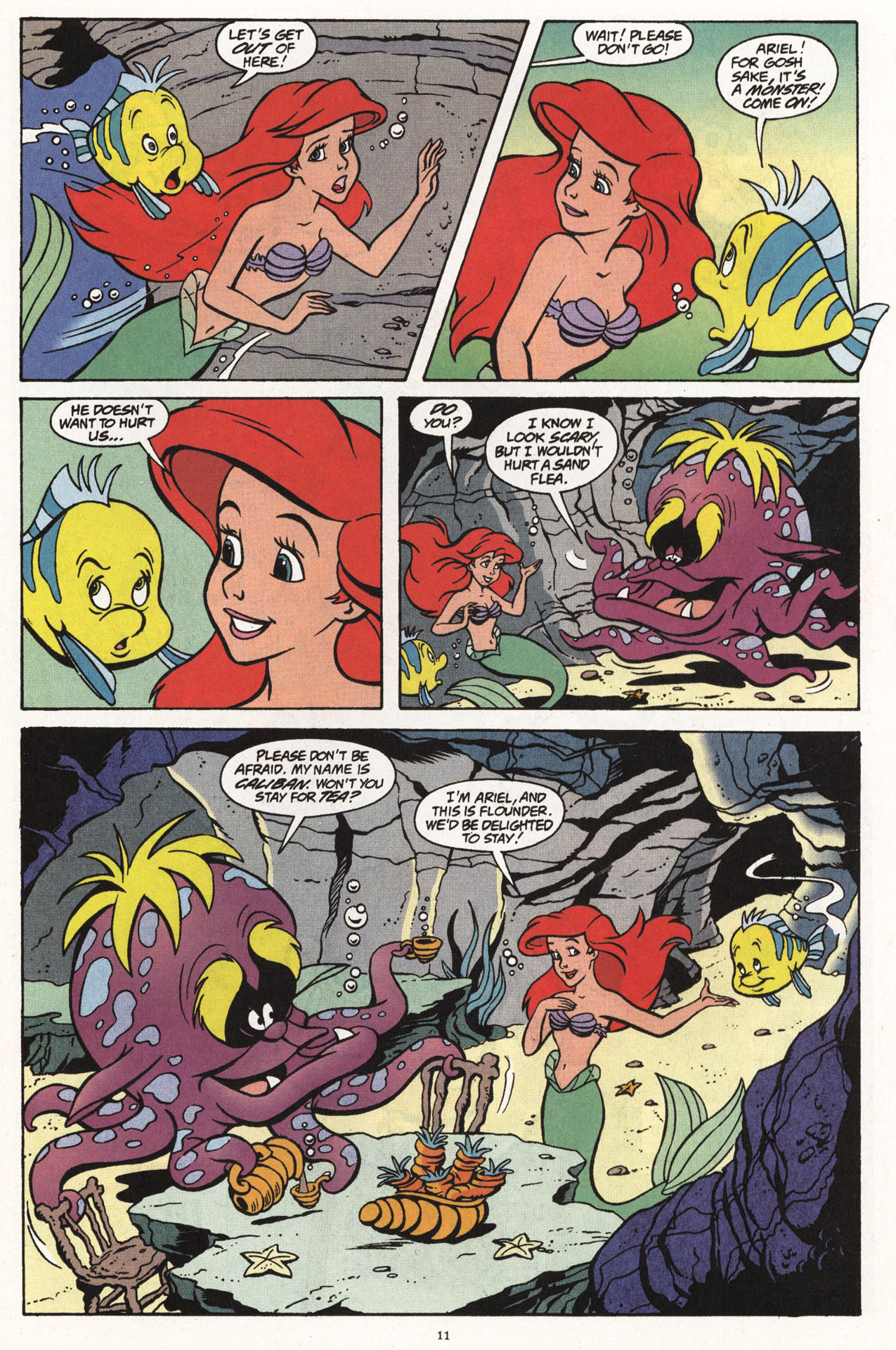 Read online Disney's The Little Mermaid comic -  Issue #10 - 13