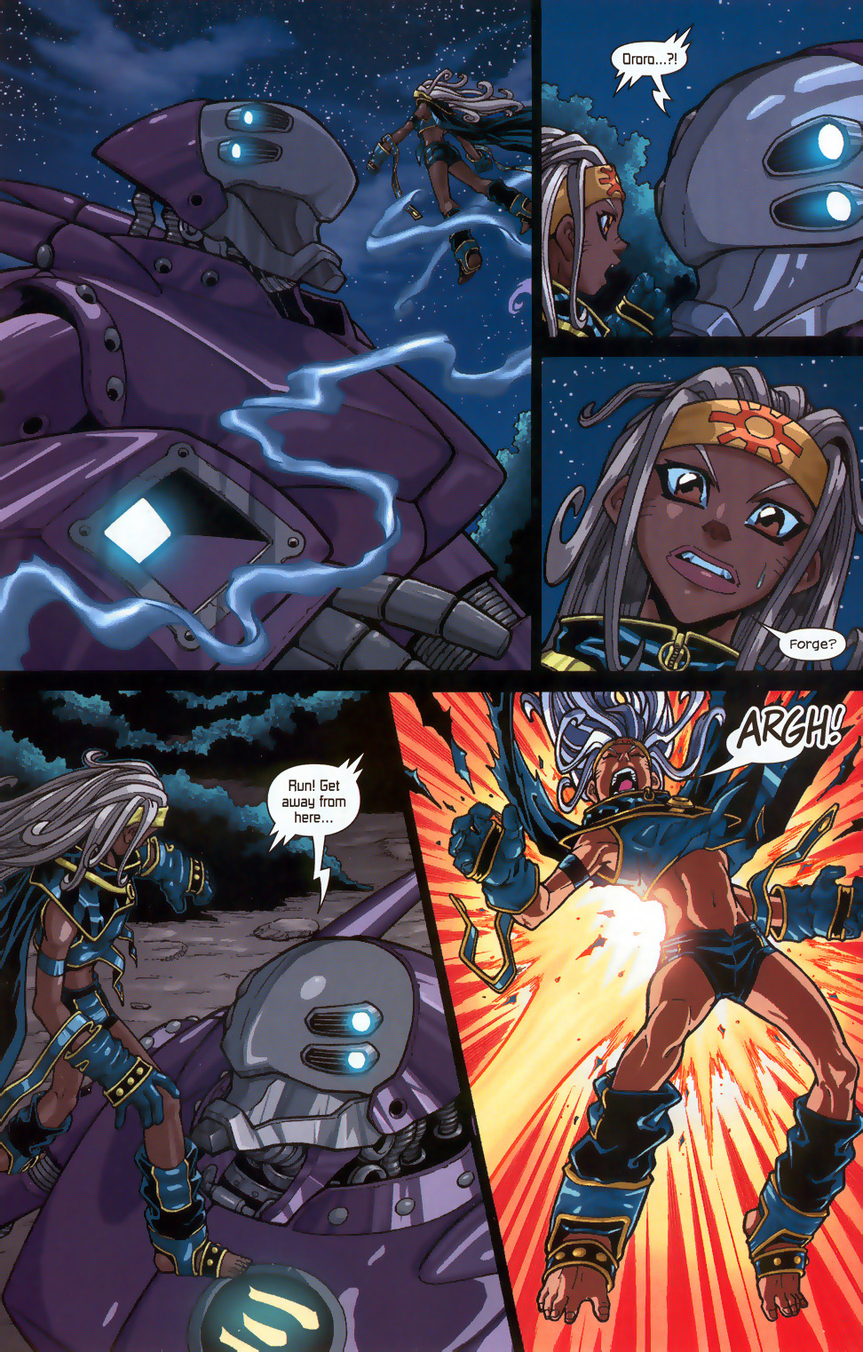 Read online X-Men: Ronin comic -  Issue #4 - 19