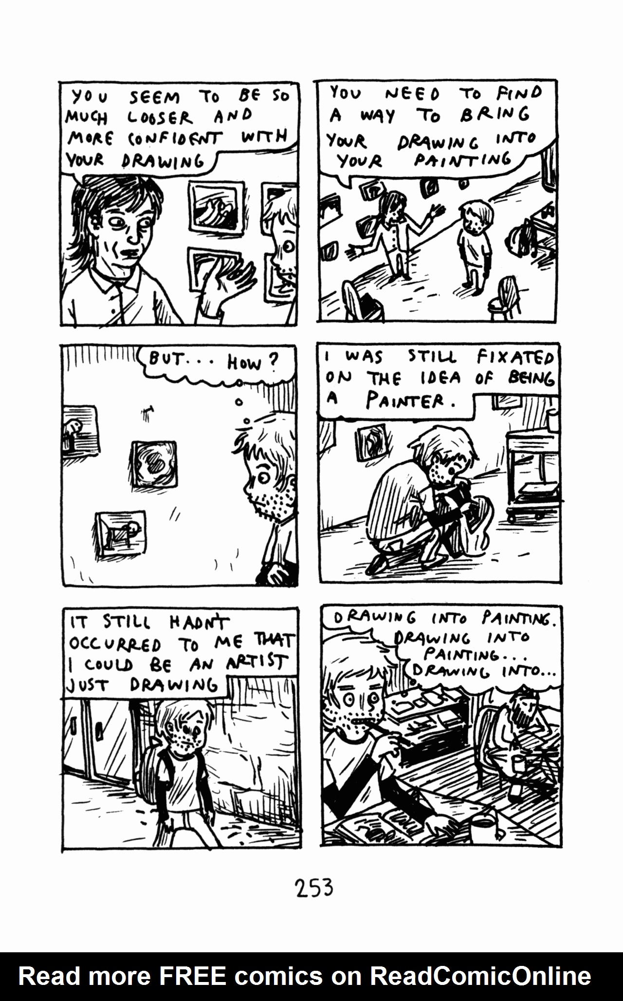 Read online Funny Misshapen Body: A Memoir comic -  Issue # TPB (Part 3) - 54