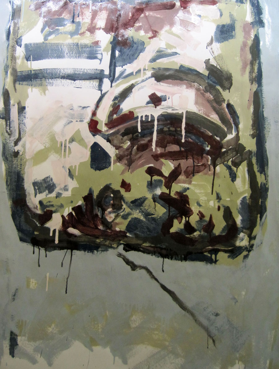 Diego Olate Diego Olate. I. Esmalte sintético sobre papel con