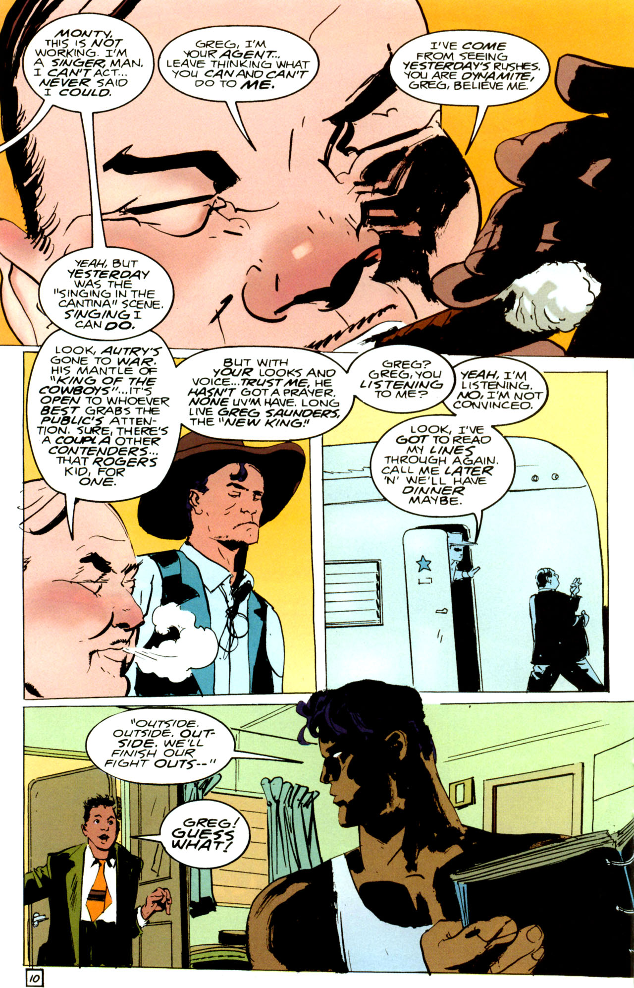 Read online Vigilante: City Lights, Prairie Justice comic -  Issue #1 - 10