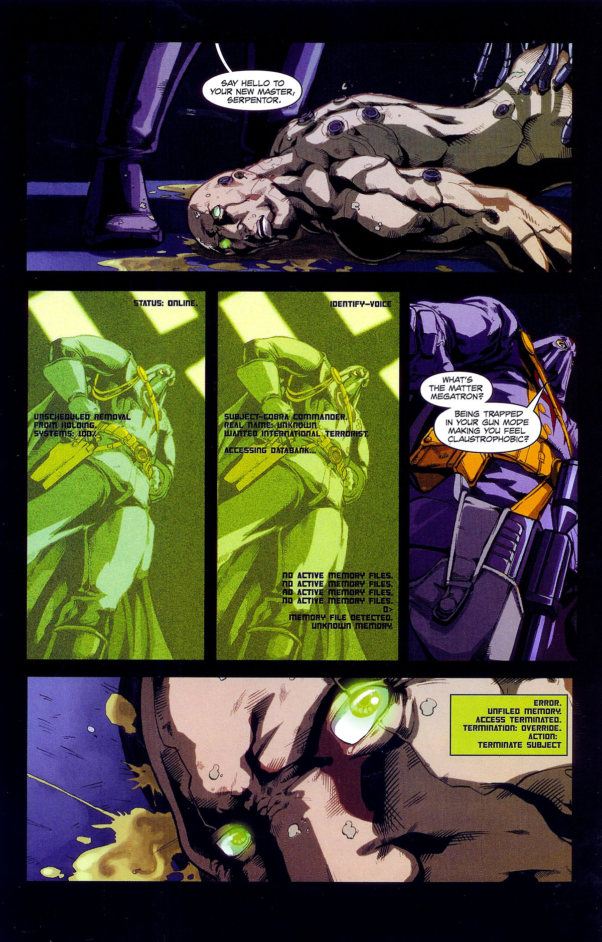 Read online G.I. Joe vs. The Transformers III: The Art of War comic -  Issue #1 - 20