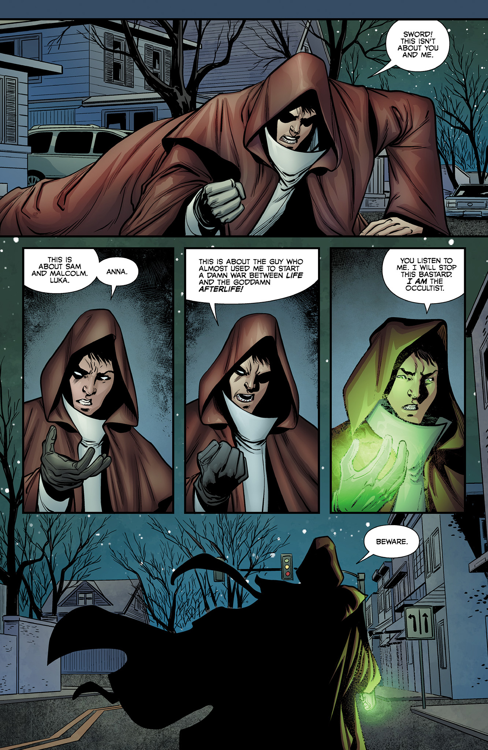 Read online The Occultist comic -  Issue #5 - 4