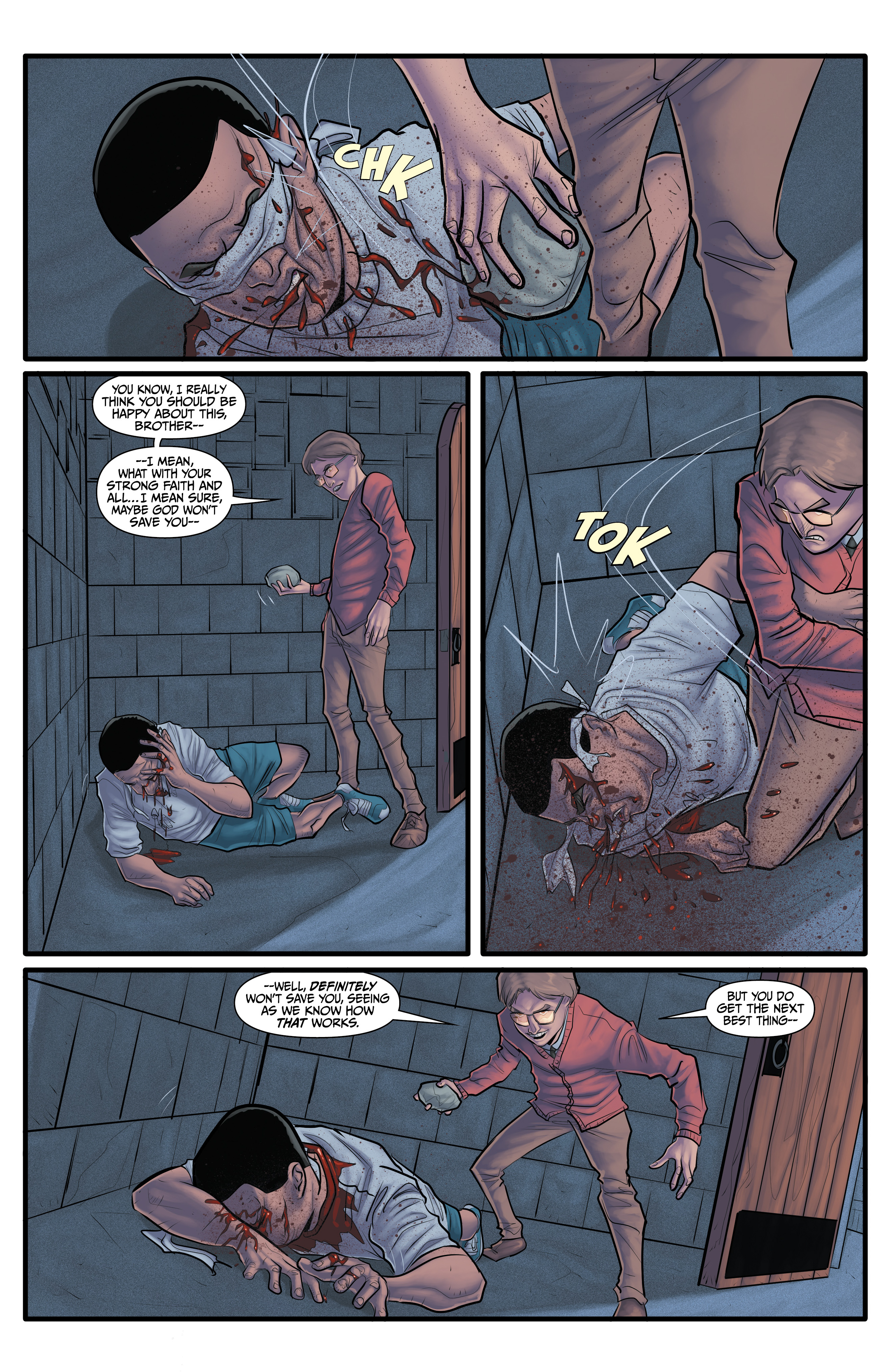 Read online Morning Glories comic -  Issue #50 - 29
