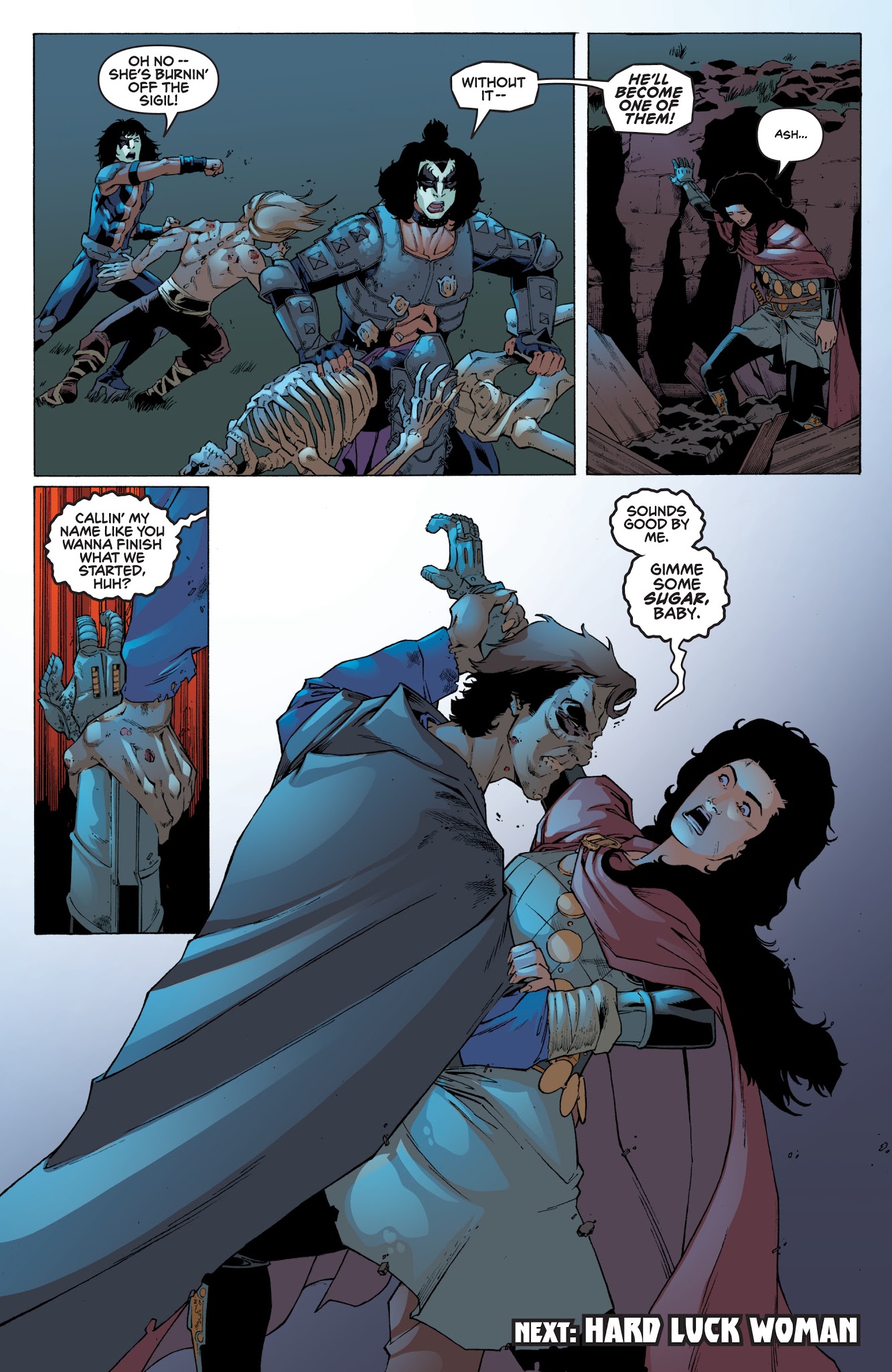 Read online KISS The Army of Darkness comic -  Issue #3 - 23