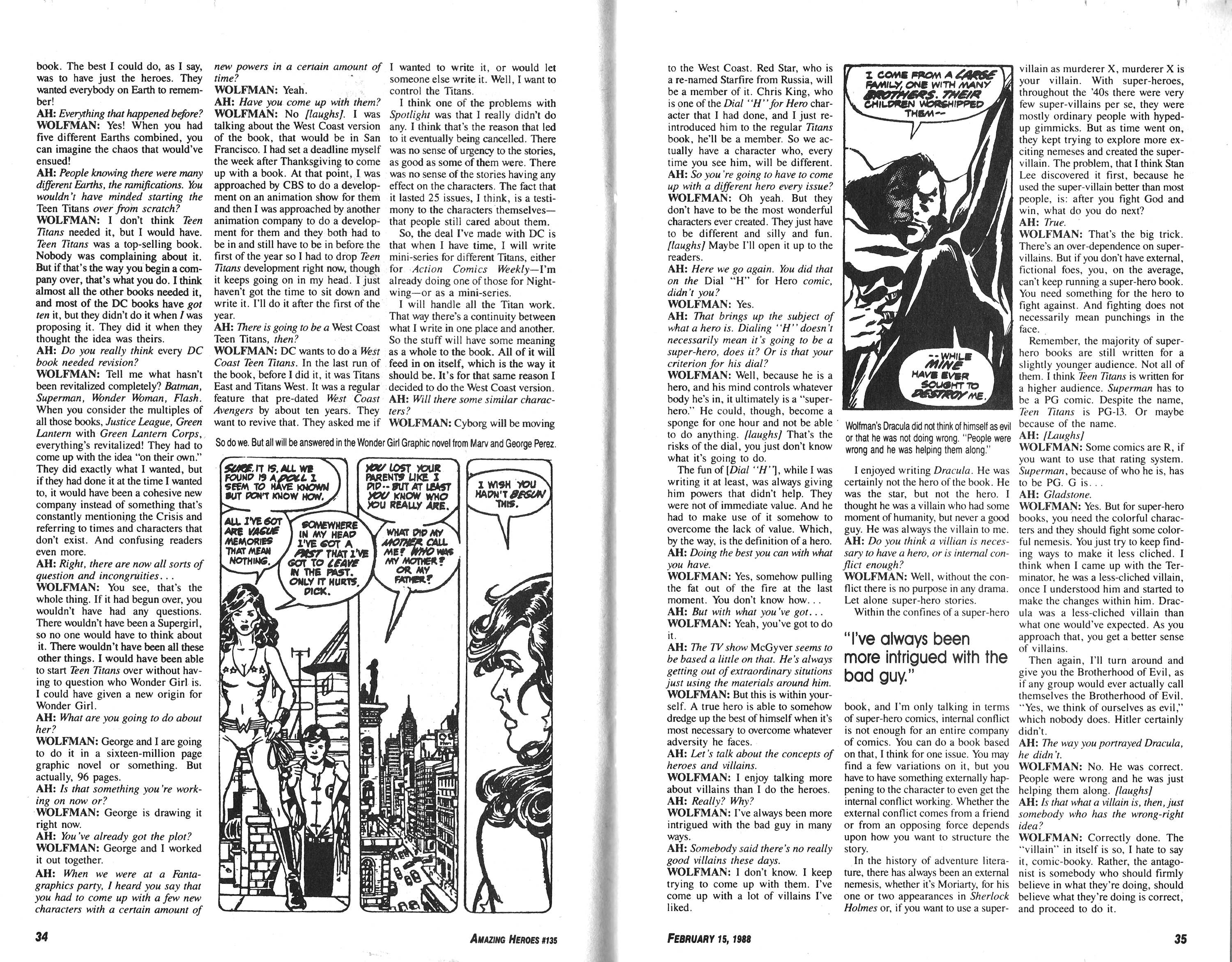 Read online Amazing Heroes comic -  Issue #135 - 18