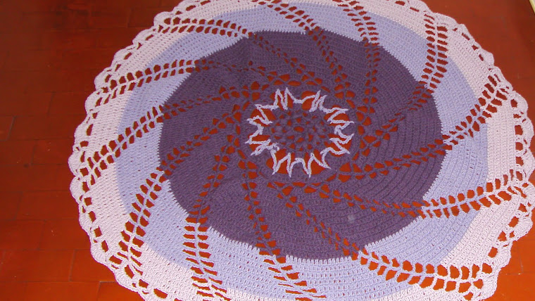 tapete degrade de roxo