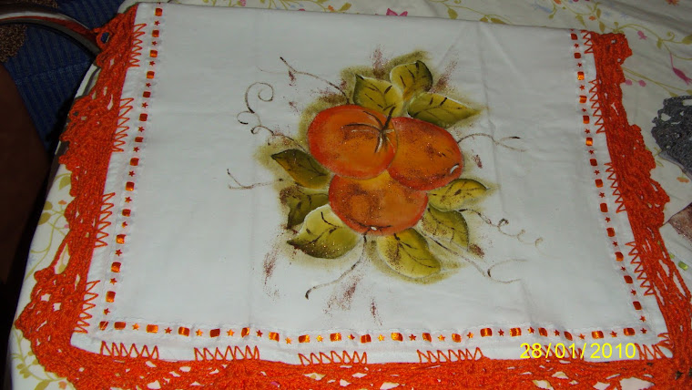 guardanapo laranja ....