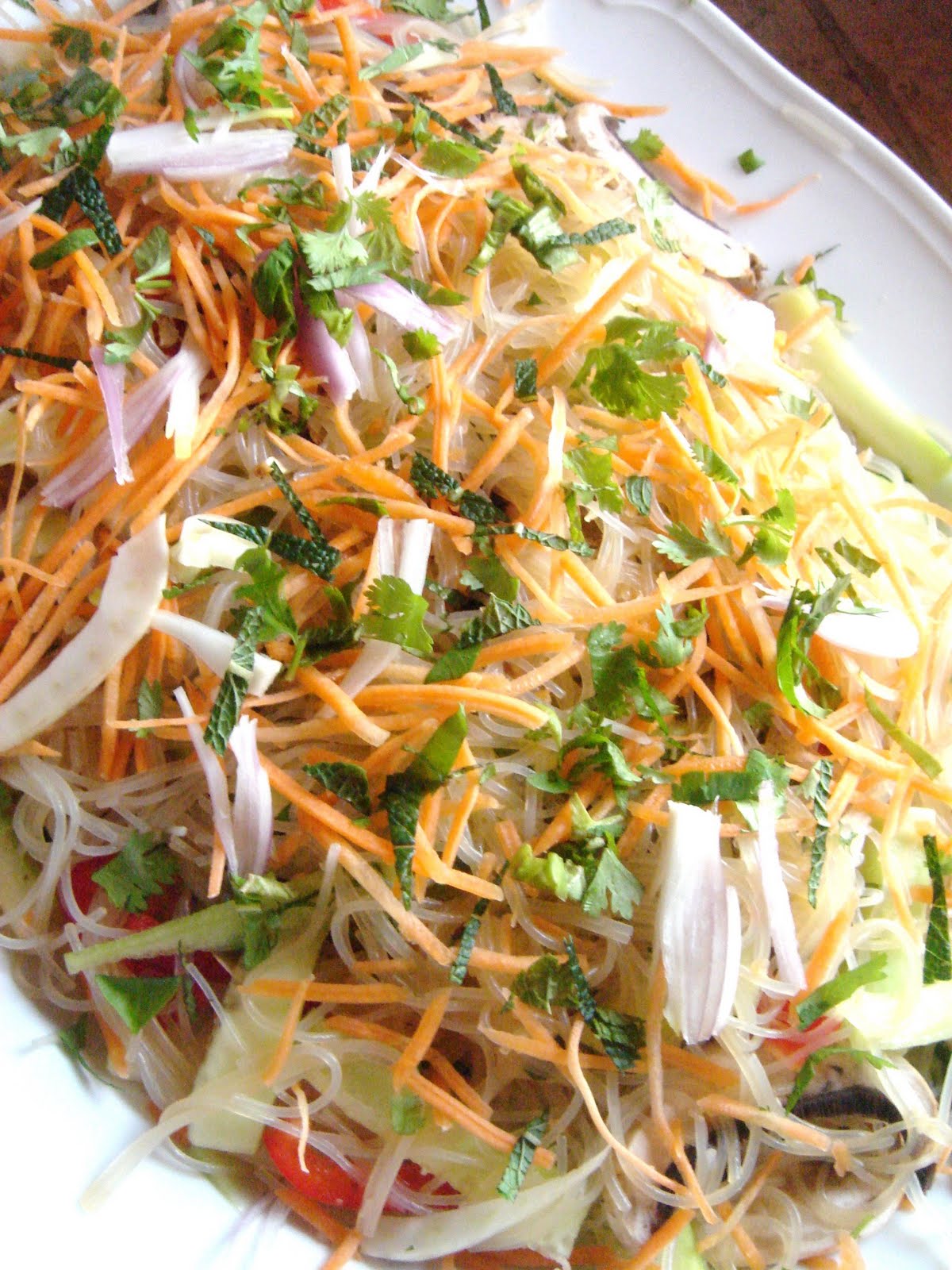 East meets West: Spicy Thai Salad
