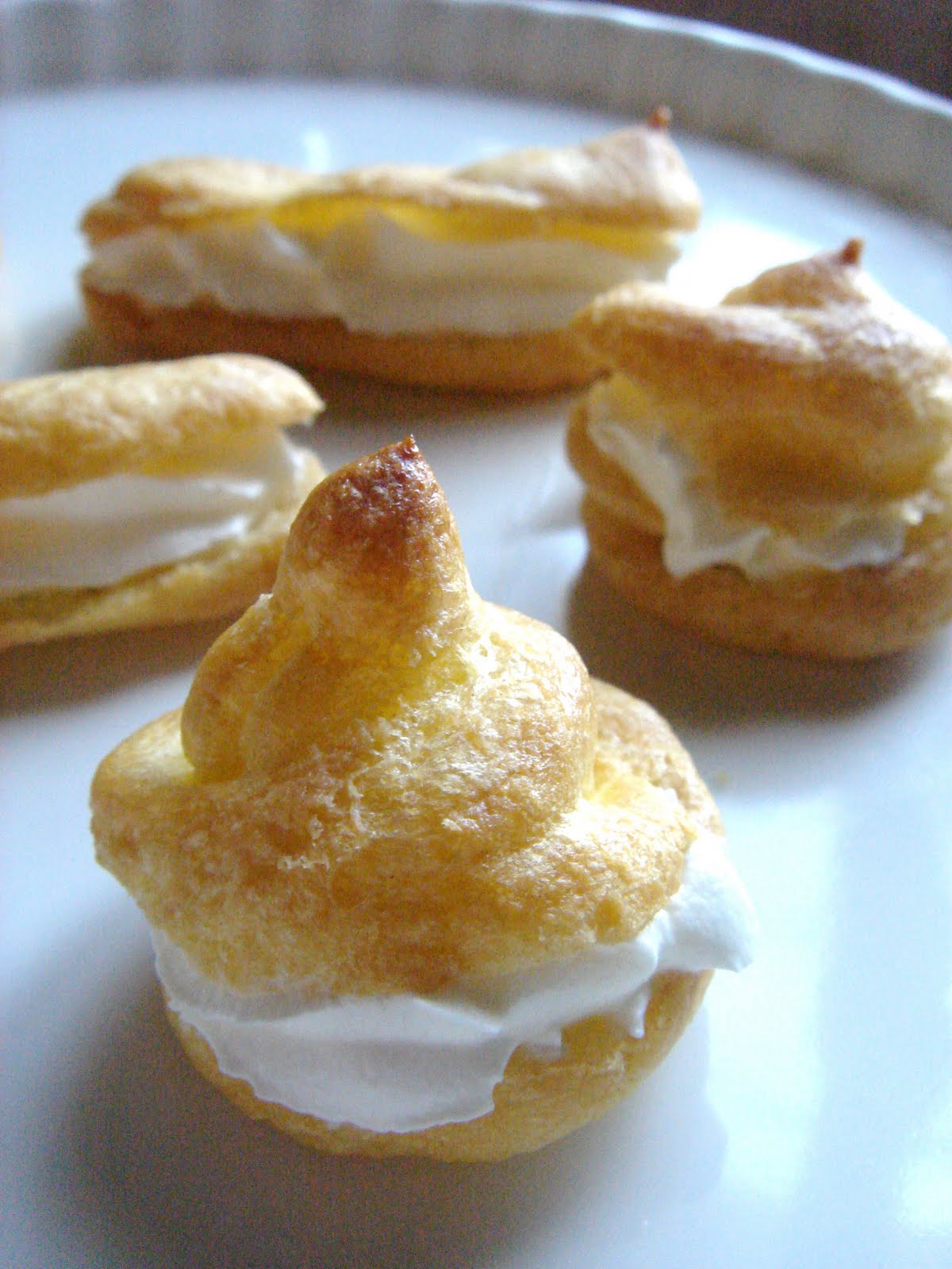 East meets West: Choux à la Crème Chantilly