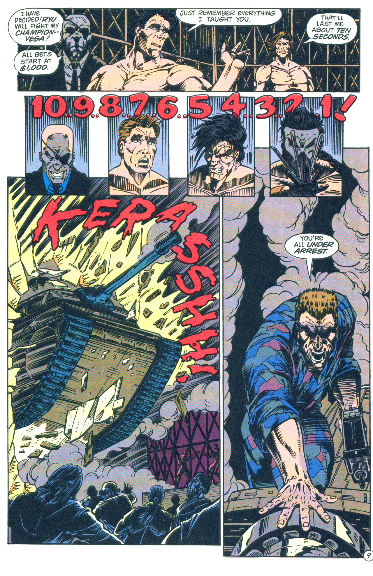 Read online Street Fighter: The Battle For Shadaloo comic -  Issue # Full - 10