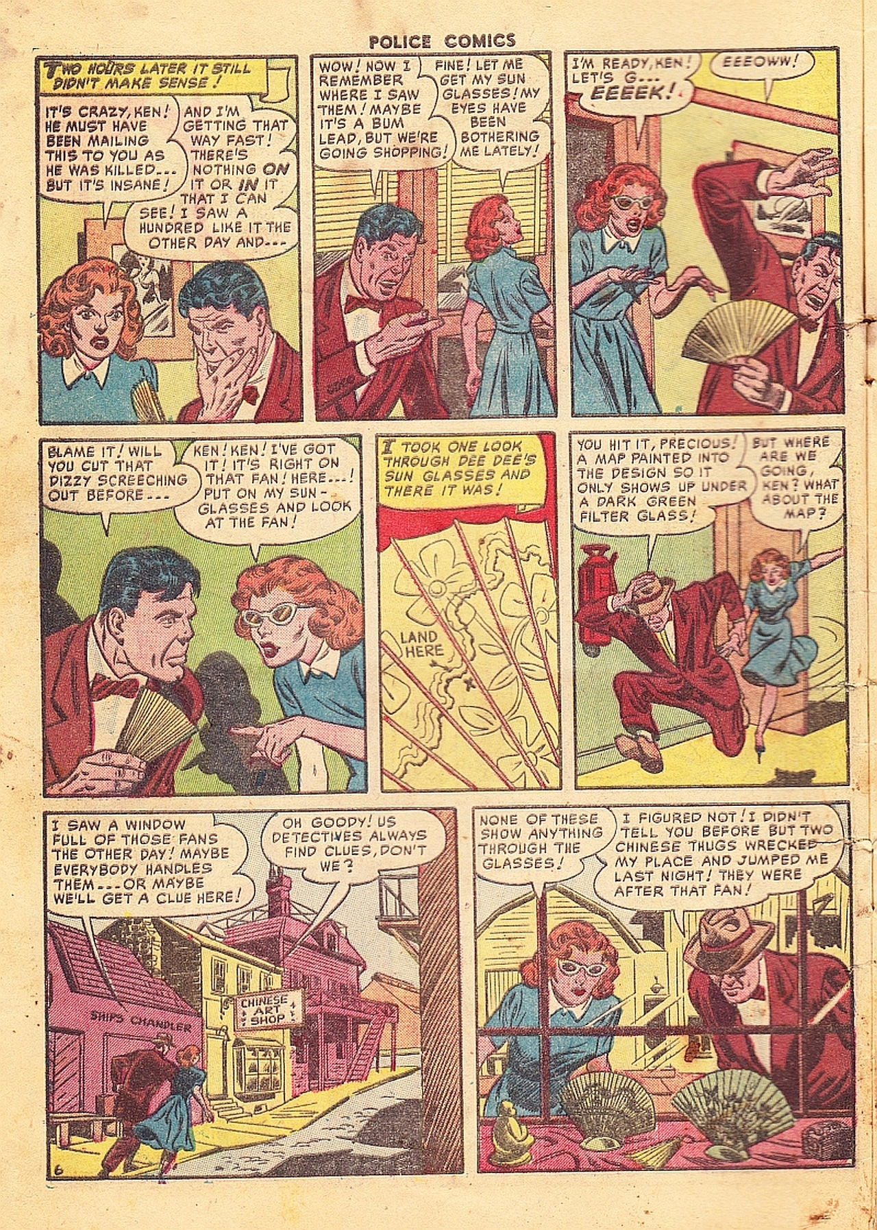 Read online Police Comics comic -  Issue #109 - 10