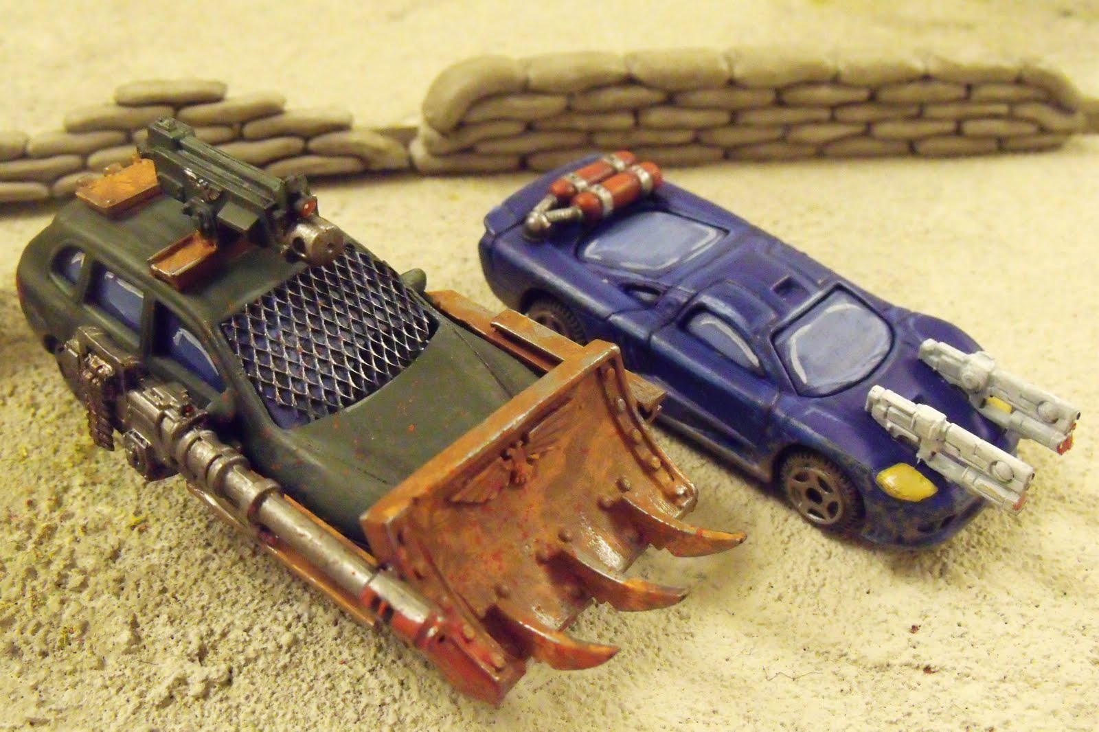 Four Colour Super Minis Two More Battle Cars to in the New Year.