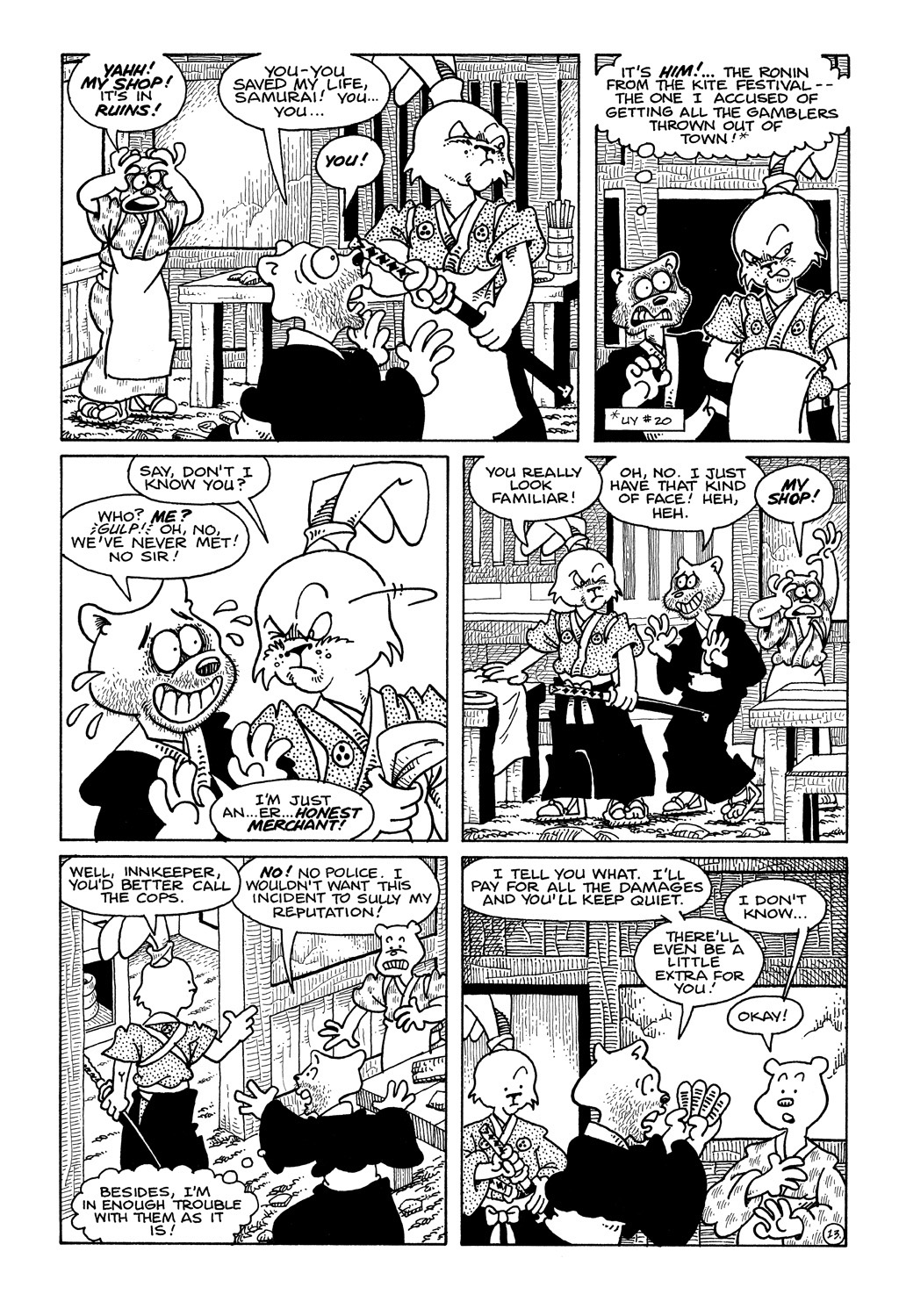 Read online Usagi Yojimbo (1987) comic -  Issue #32 - 14