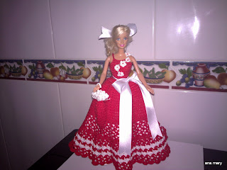 artesania ana mary: VESTIDOS BARBIE