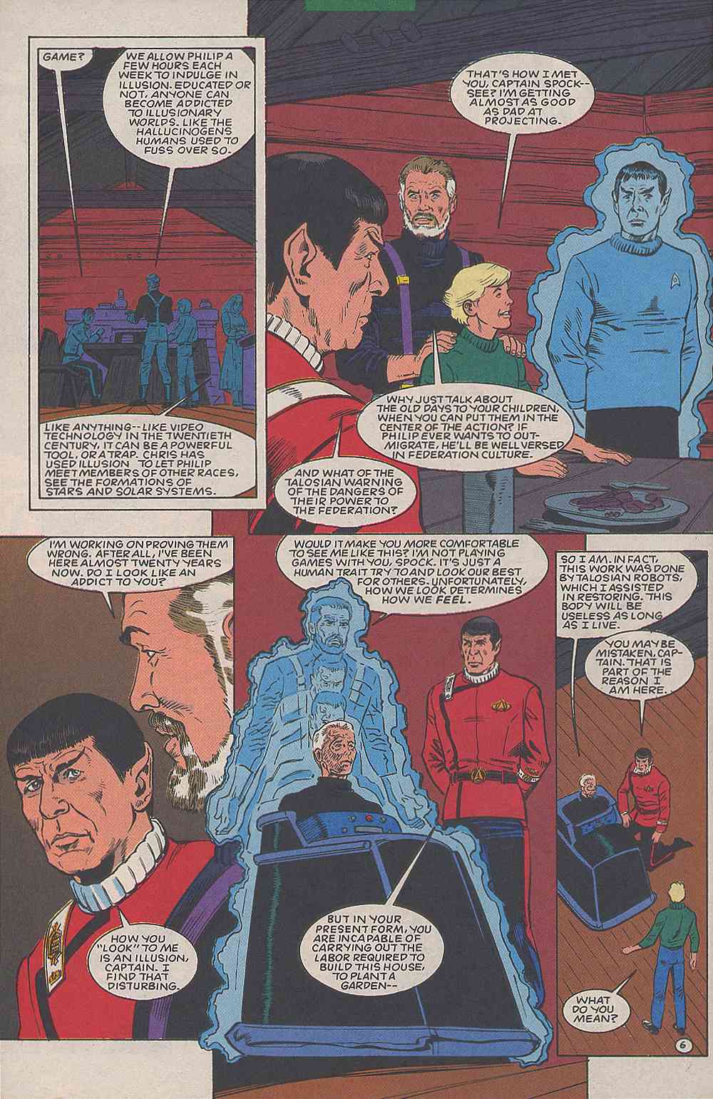 Read online Star Trek (1989) comic -  Issue #61 - 7