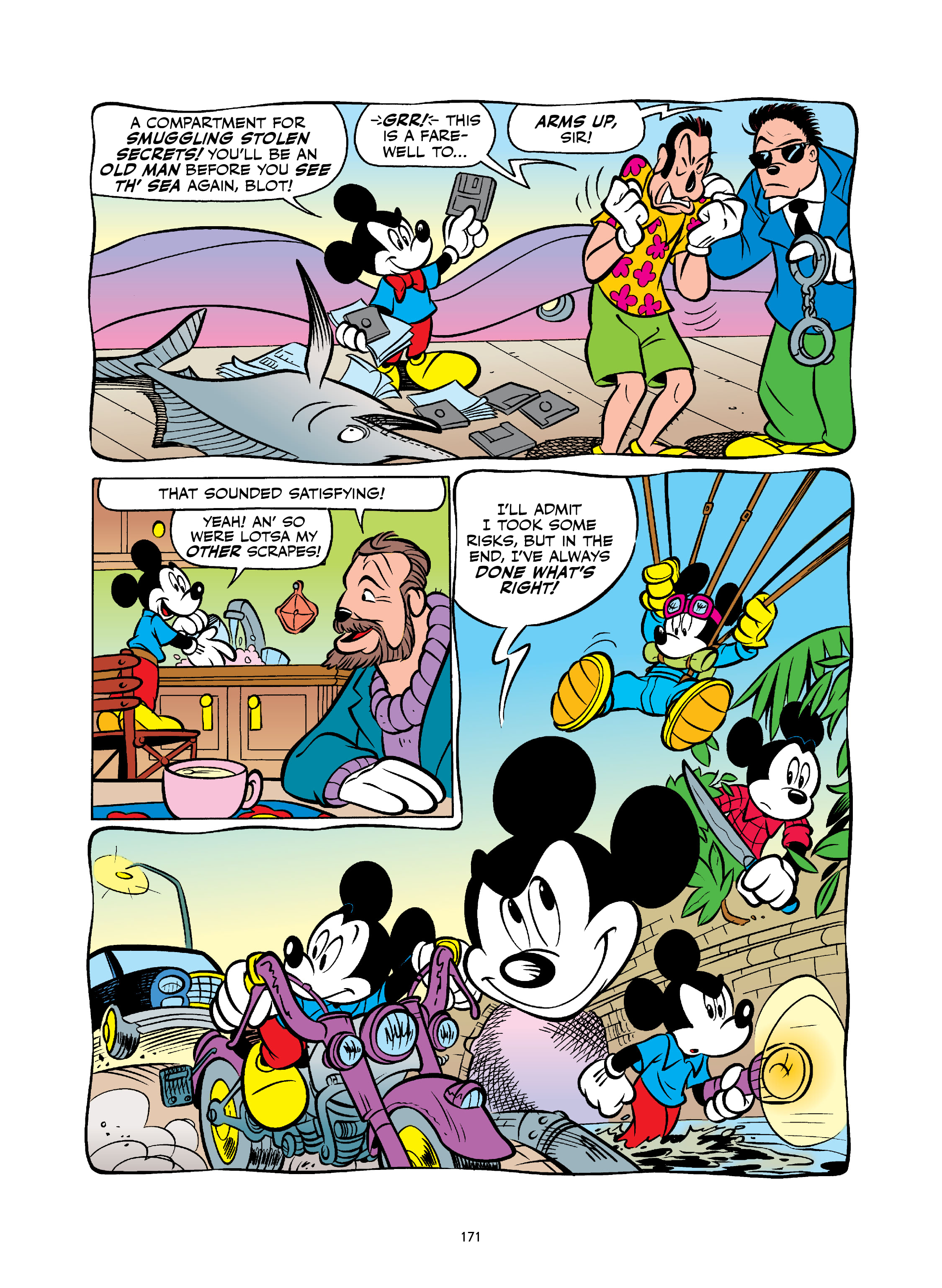 Read online Walt Disney's Mickey and Donald: "For Whom the Doorbell Tolls" and Other Tales Inspired by Hemingway comic -  Issue # TPB (Part 2) - 72