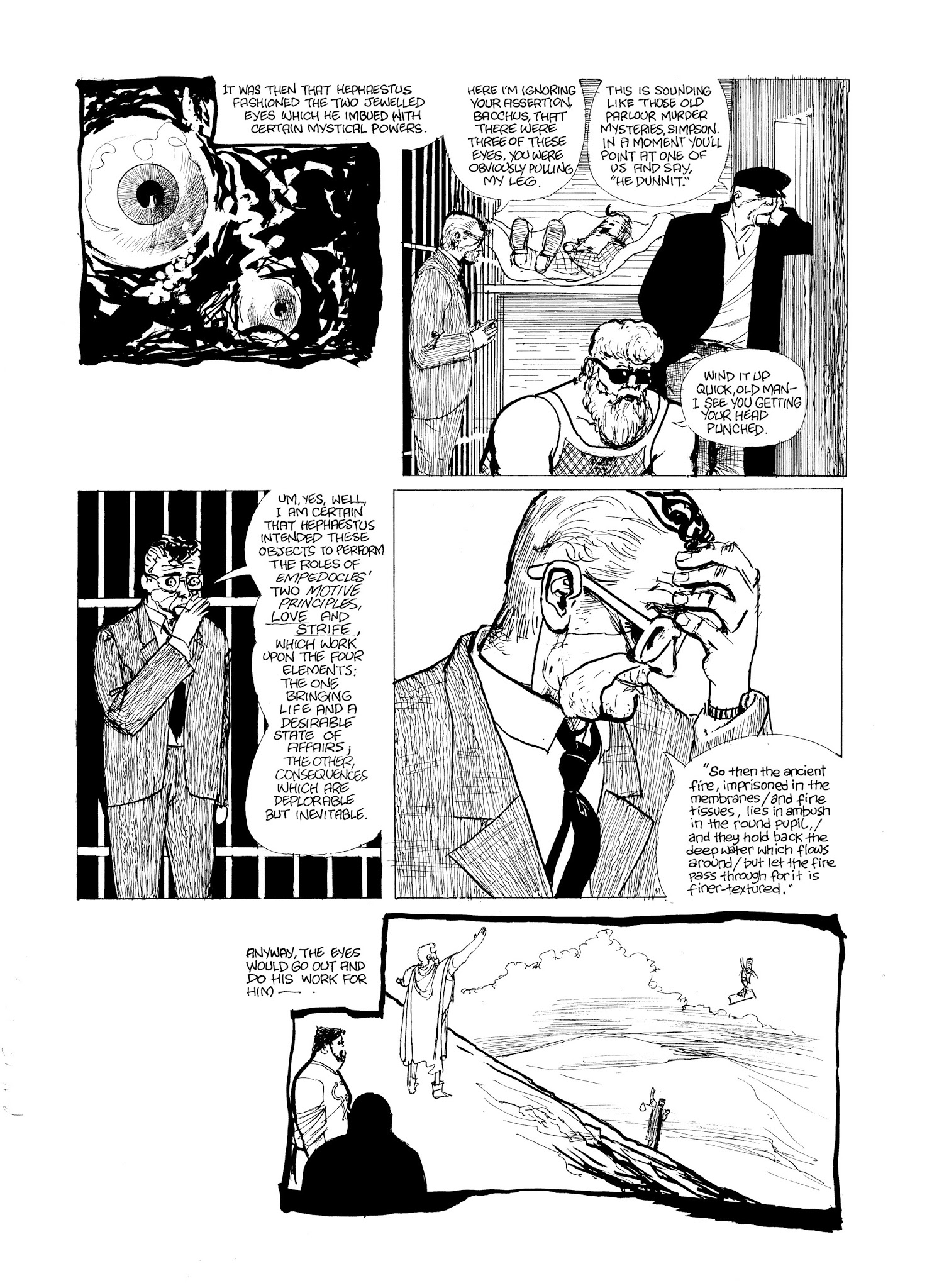 Read online Eddie Campbell's Bacchus comic -  Issue # TPB 3 - 89