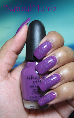 Sephora by OPI Domestic Goddess, Konad plate m72