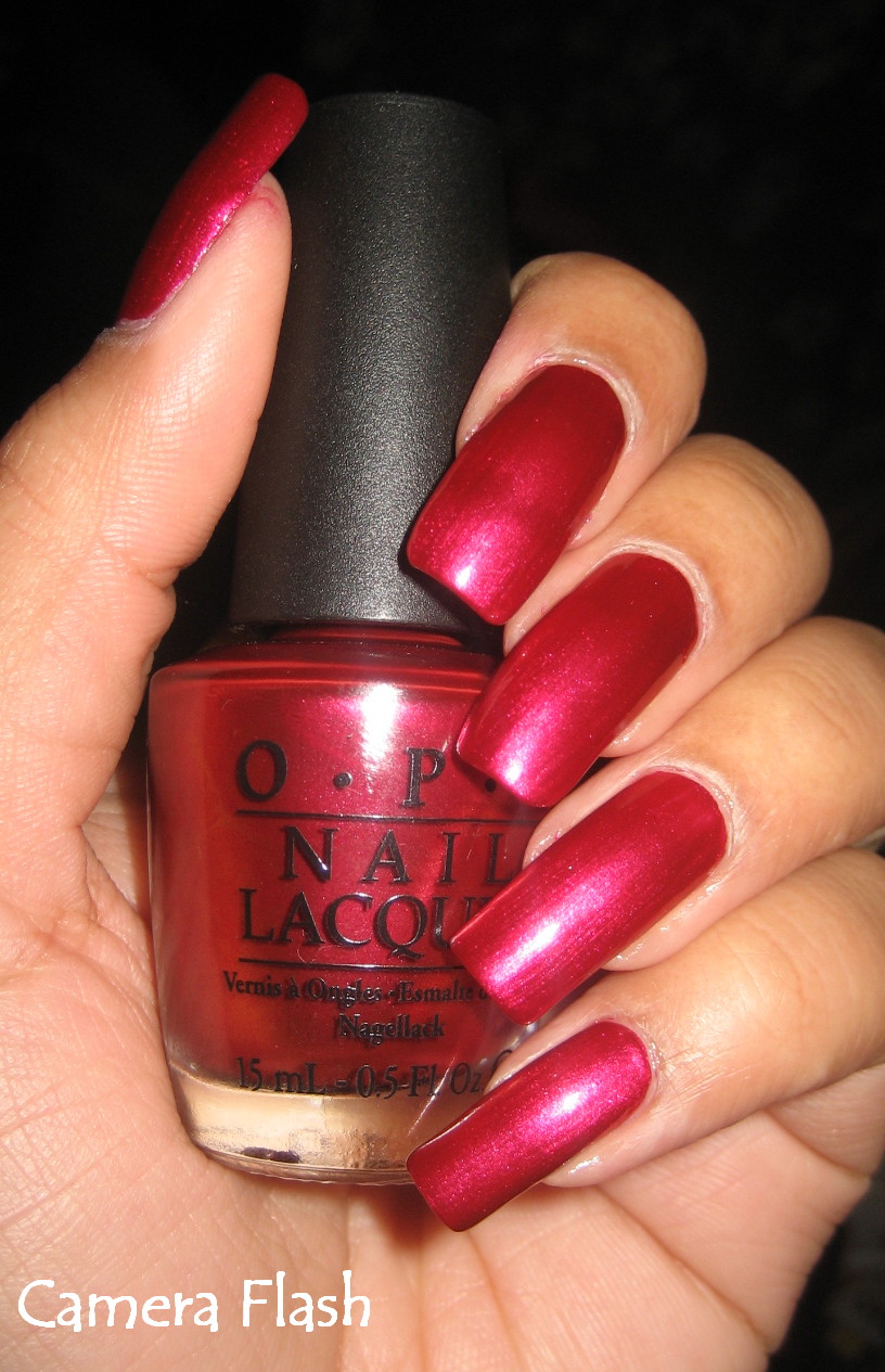 My Simple Little Pleasures: NOTD: Santa Hats (w/ OPI All The Berry Best ...