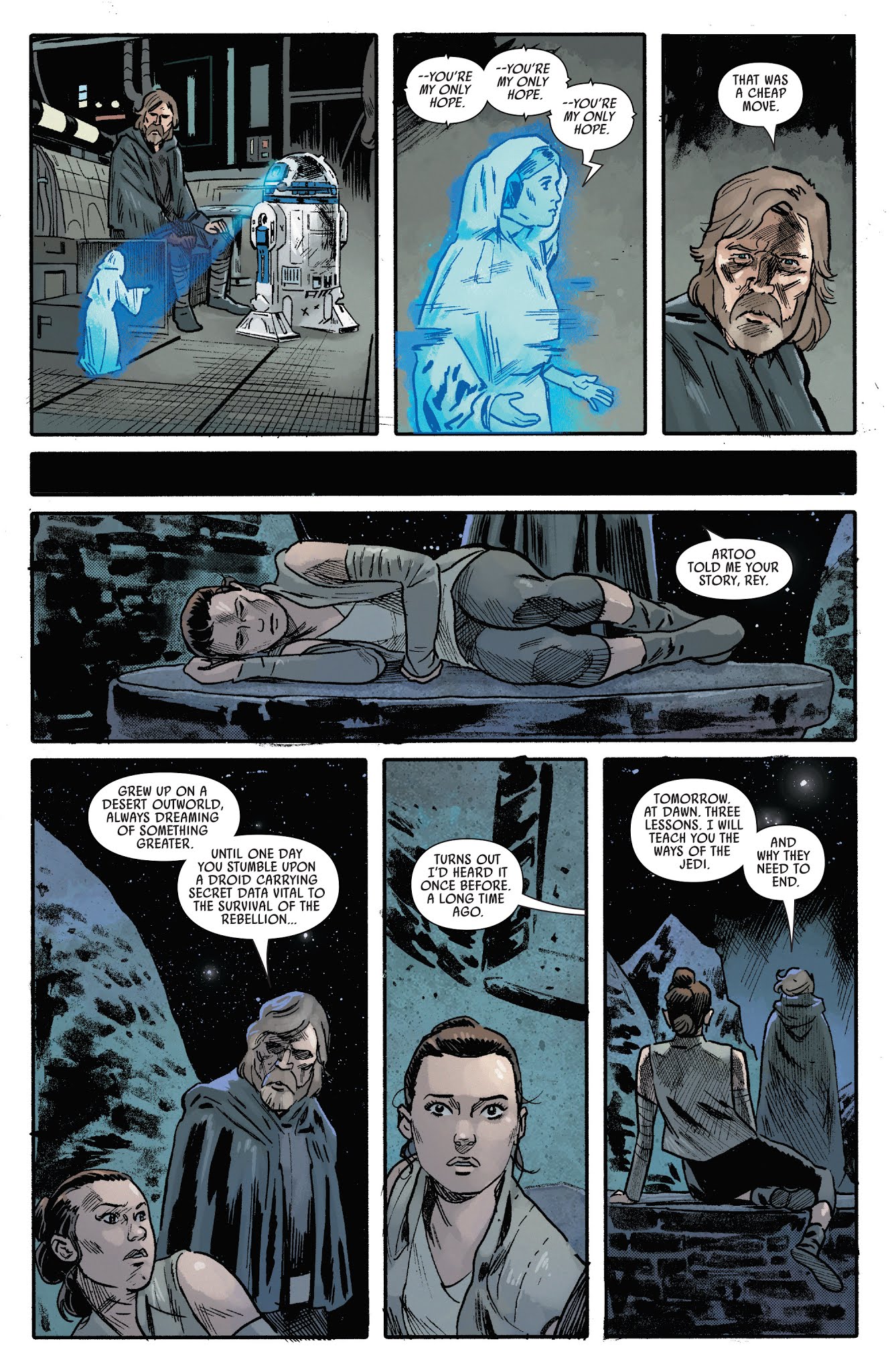 Read online Star Wars: The Last Jedi Adaptation comic -  Issue #2 - 10