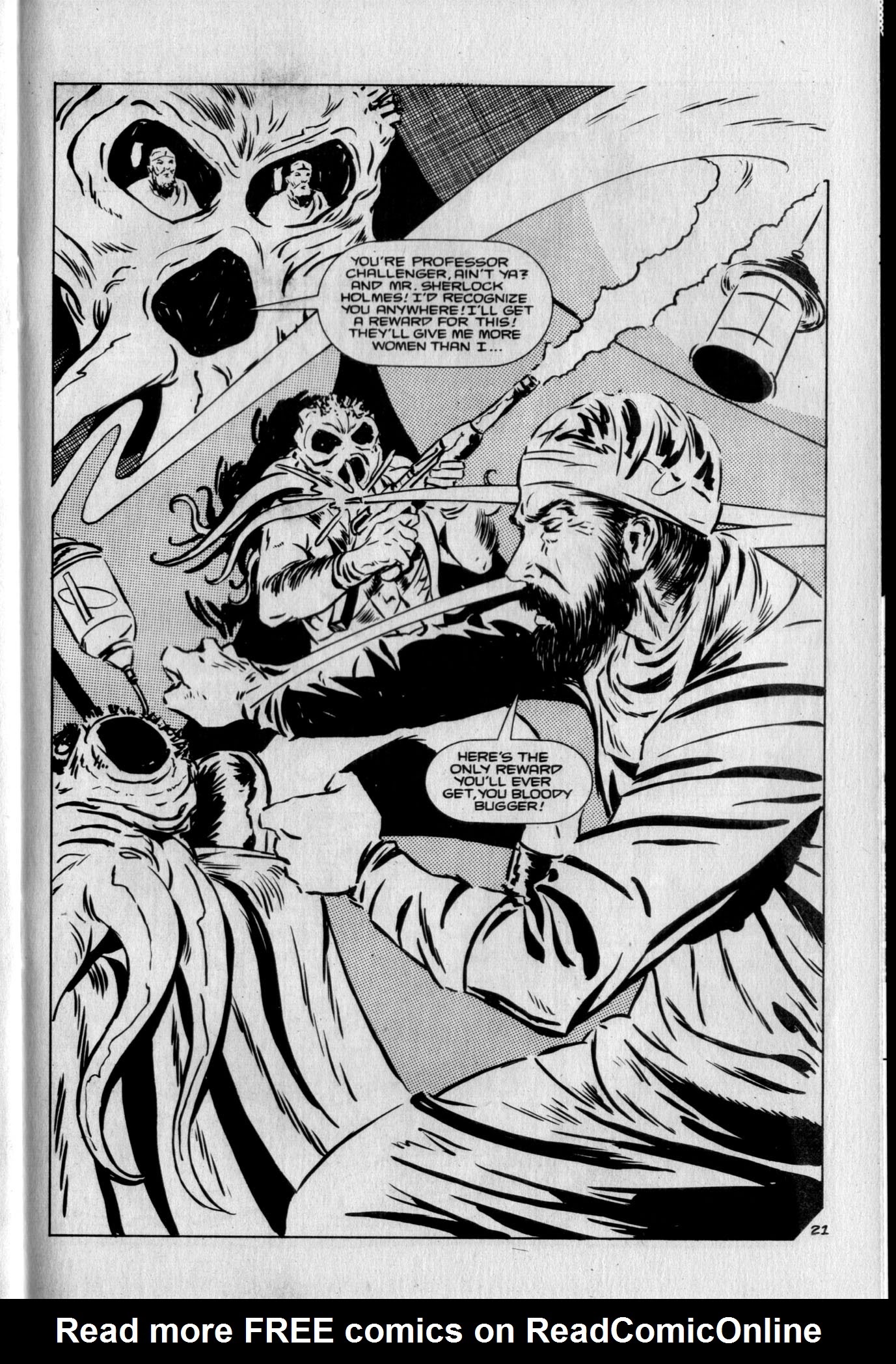Read online Sherlock Holmes in the Case of the Missing Martian comic -  Issue #1 - 23