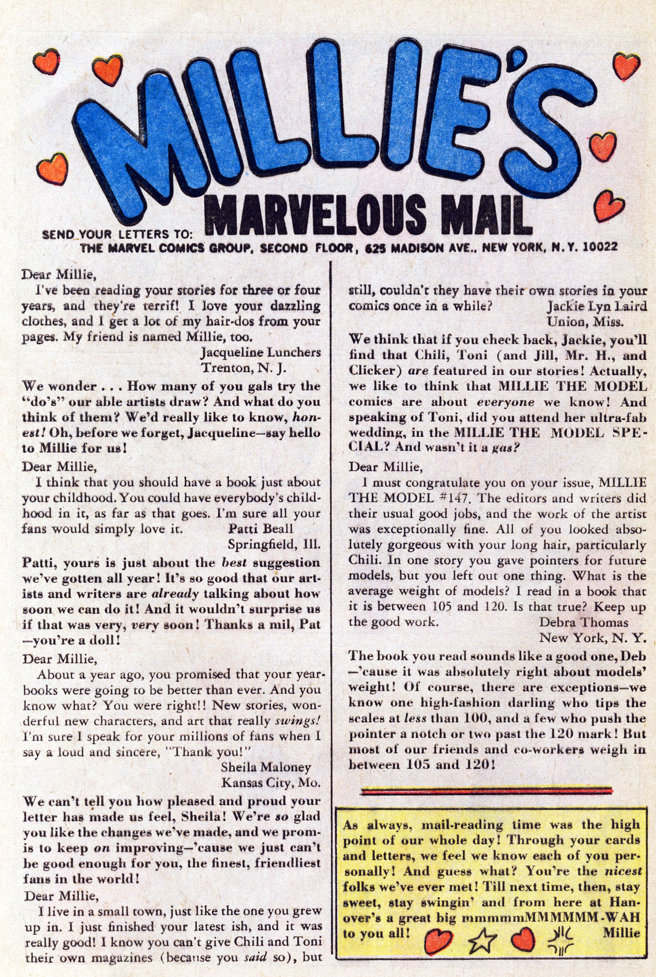 Read online Millie the Model comic -  Issue #153 - 32