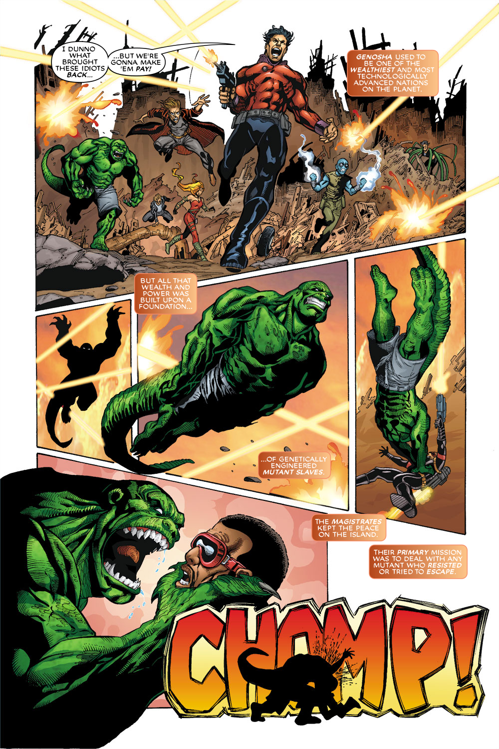 Read online Excalibur (2004) comic -  Issue #4 - 4