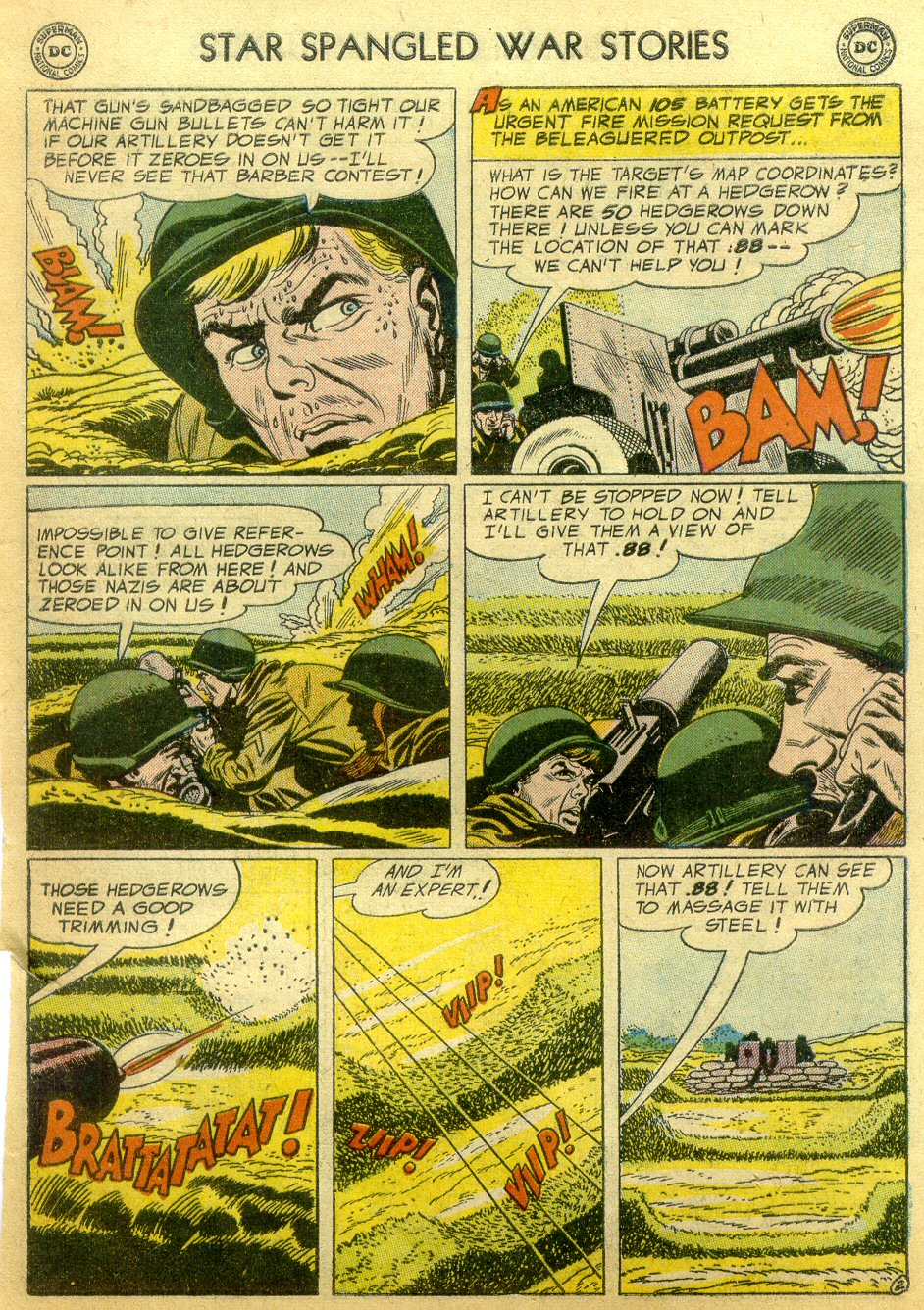 Read online Star Spangled War Stories (1952) comic -  Issue #36 - 29
