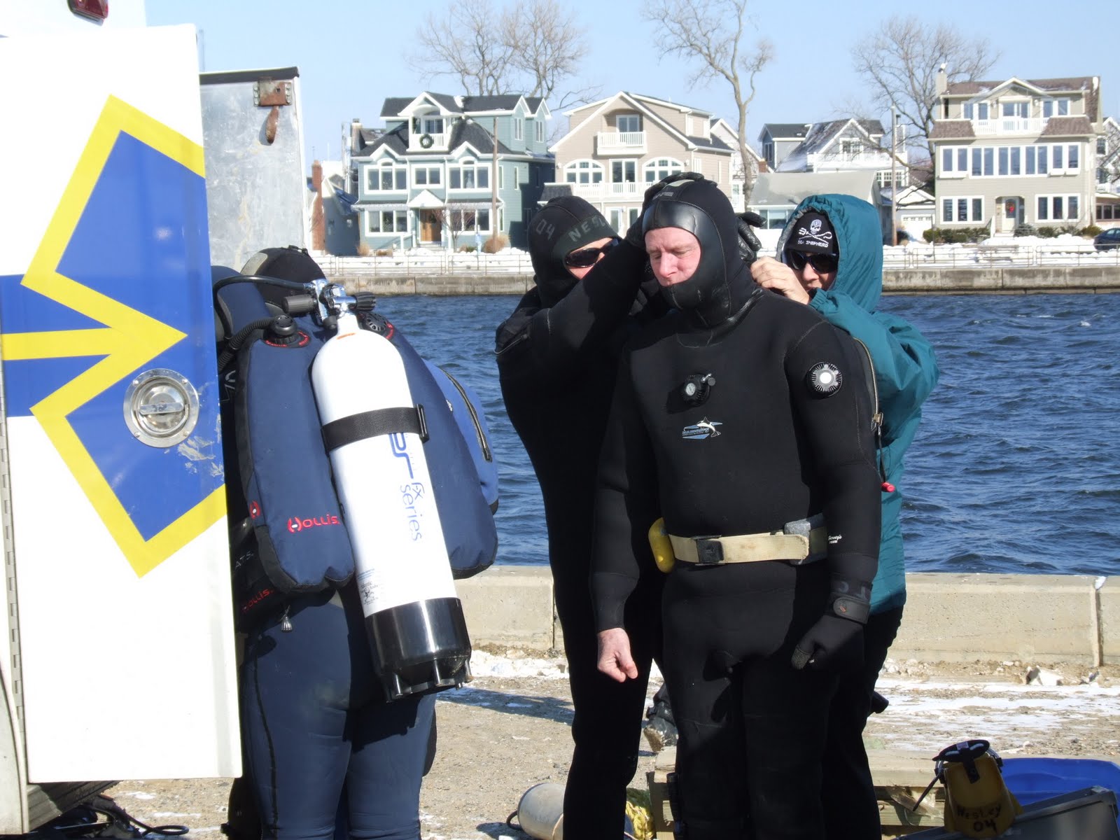 Point Pleasant Beach Rescue Dive Team Dry Suit Training.....