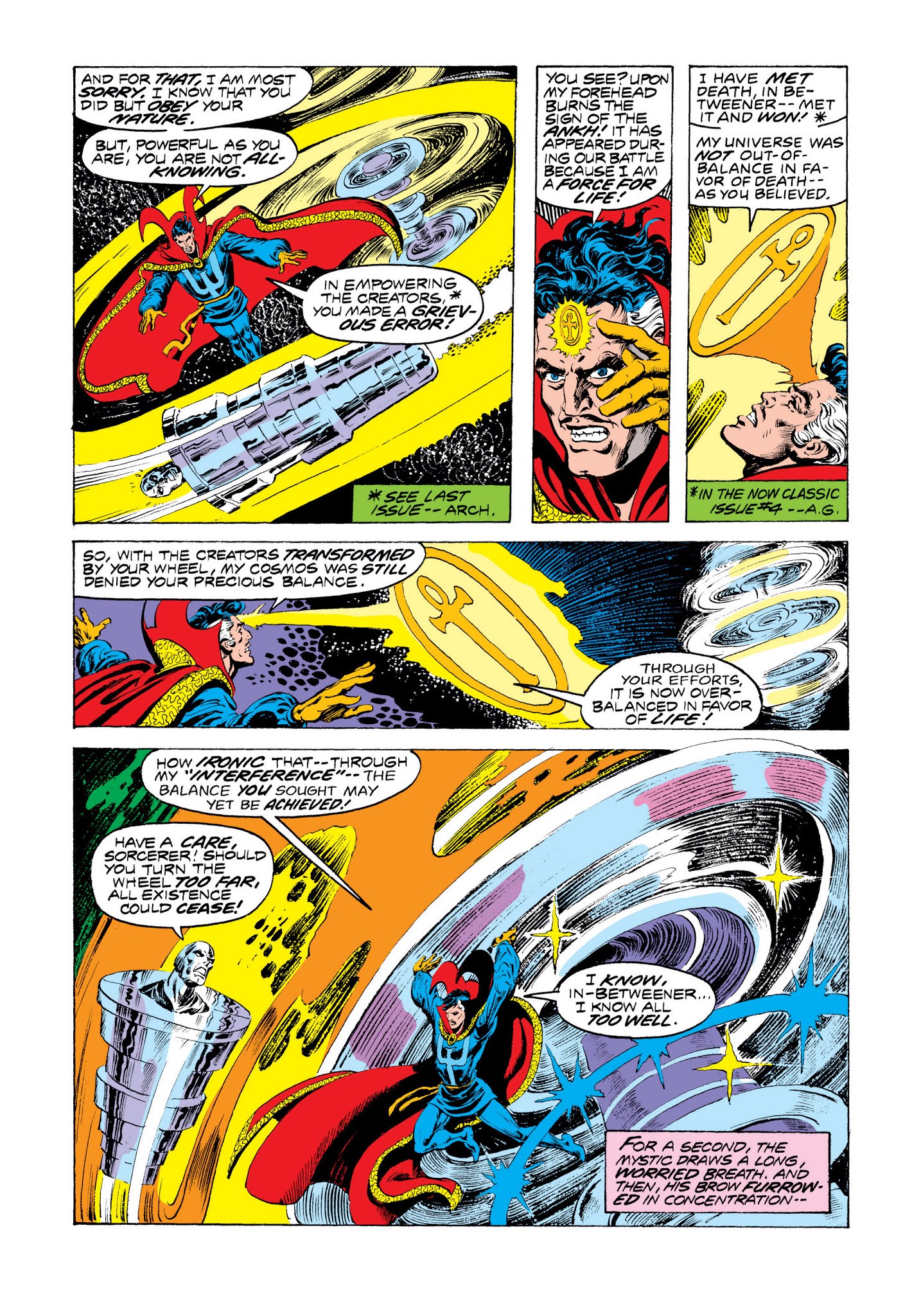 Read online Marvel Masterworks: Doctor Strange comic -  Issue # TPB 7 (Part 2) - 8