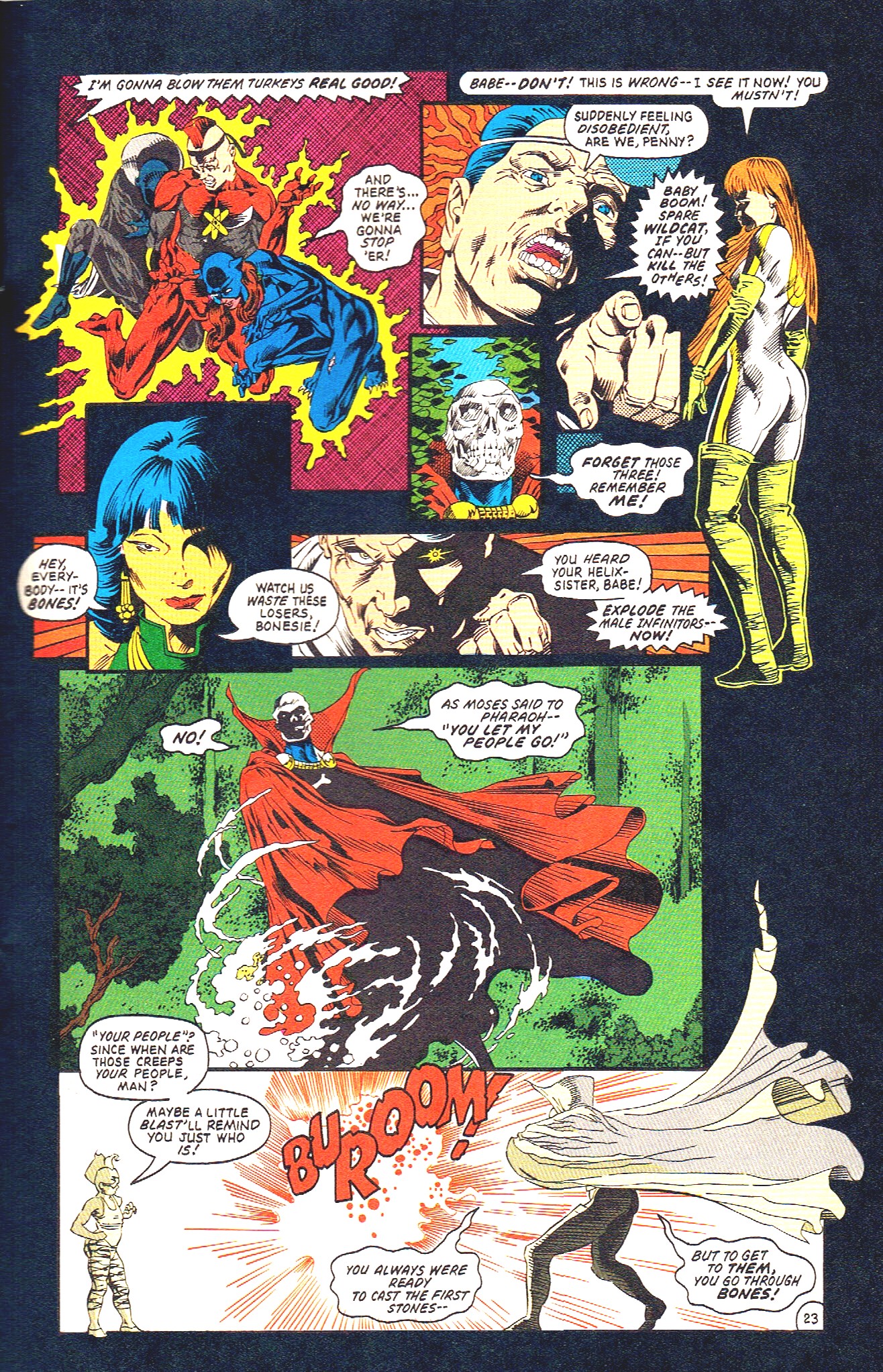 Read online Infinity Inc. (1984) comic -  Issue #52 - 29